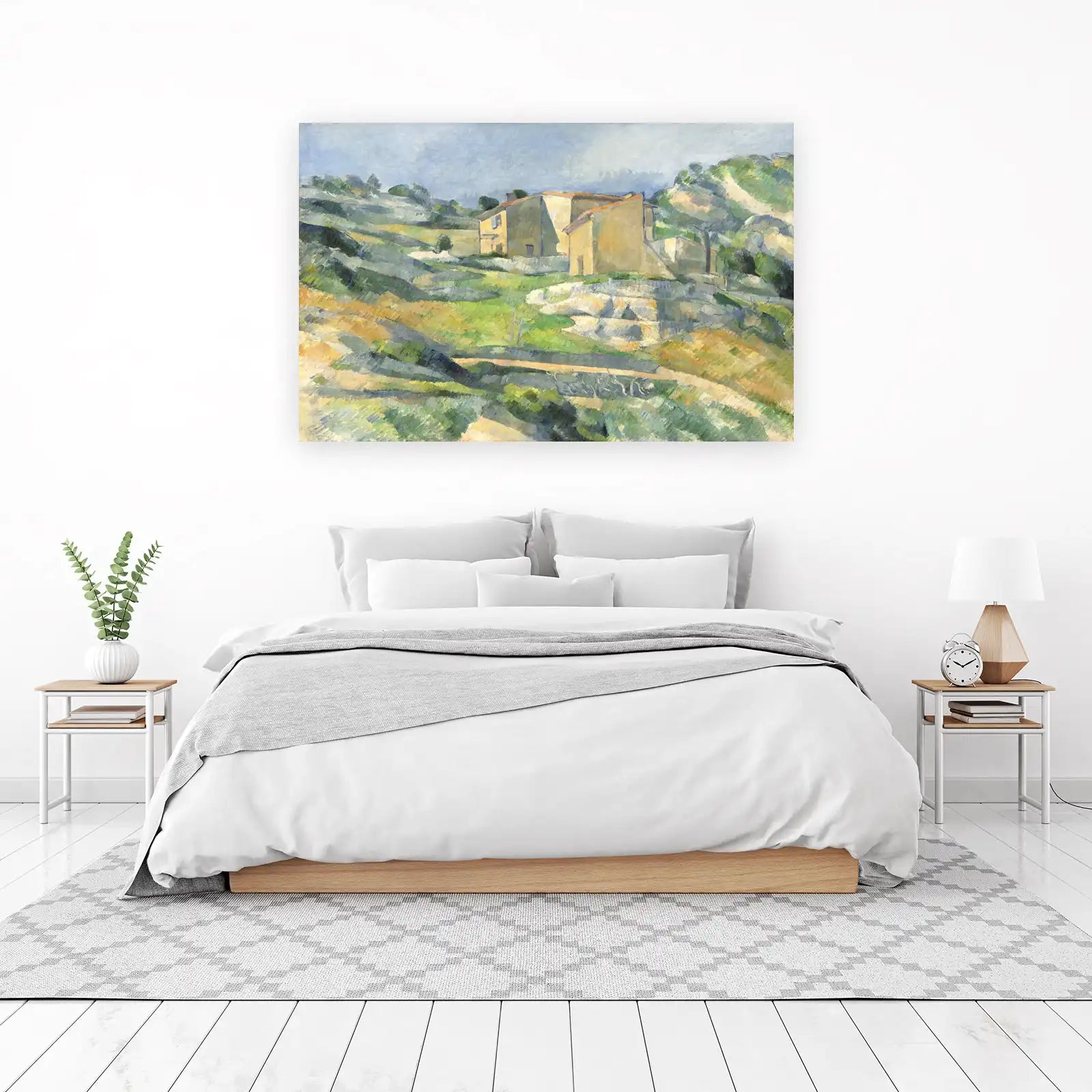 Impressionist Landscape House Wall Art