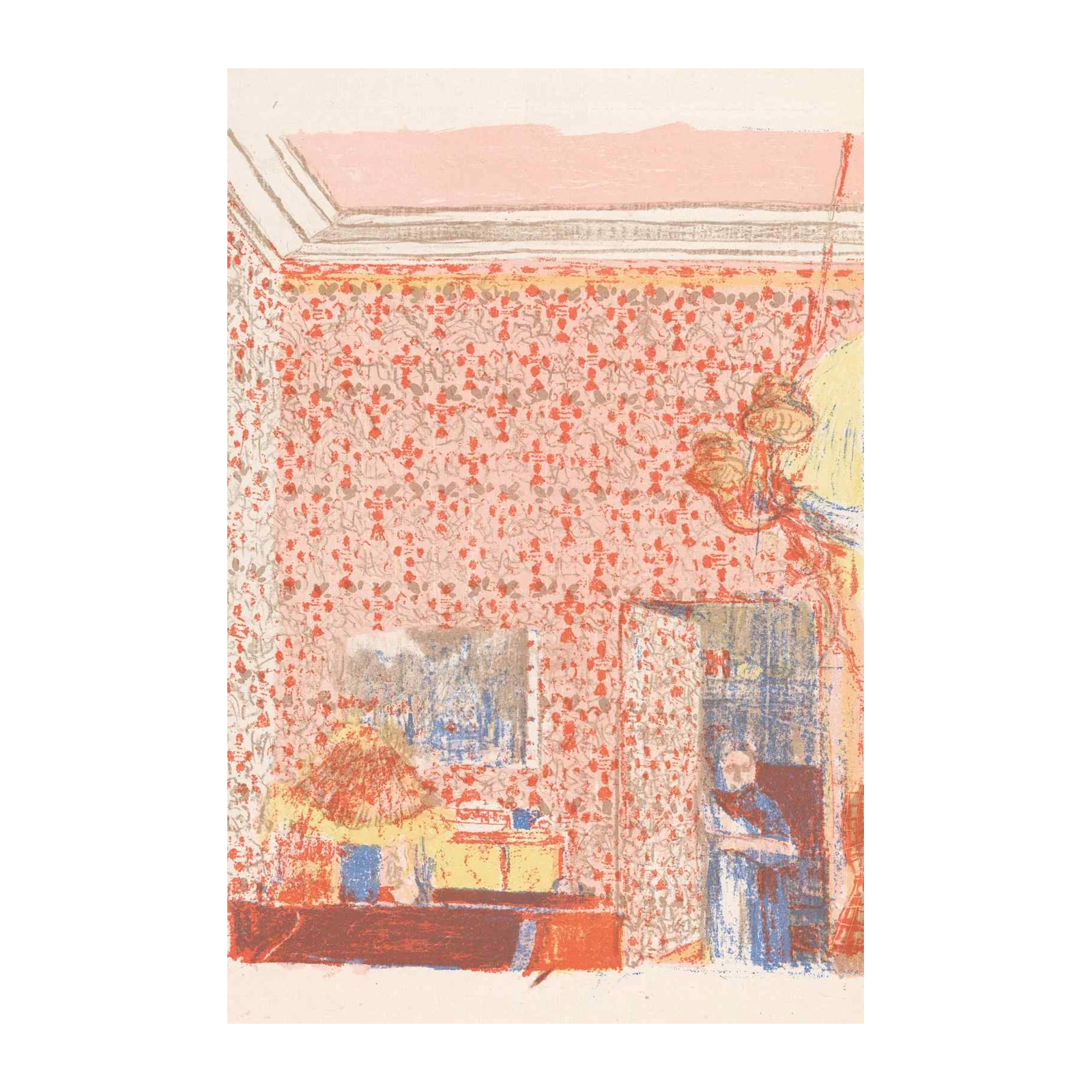 Vintage Floral Interior Wall Art