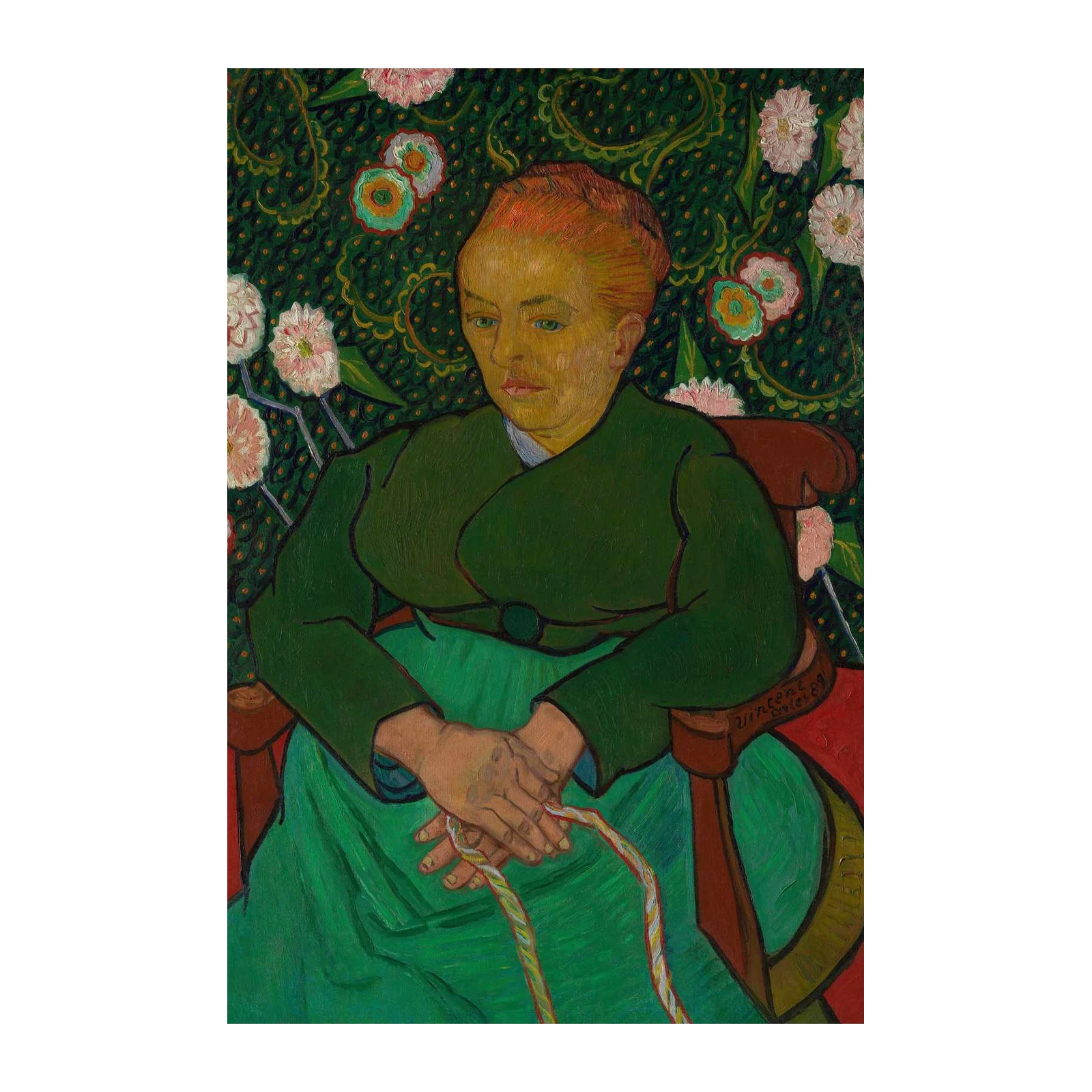 Van Gogh Portrait of a Woman Wall Art