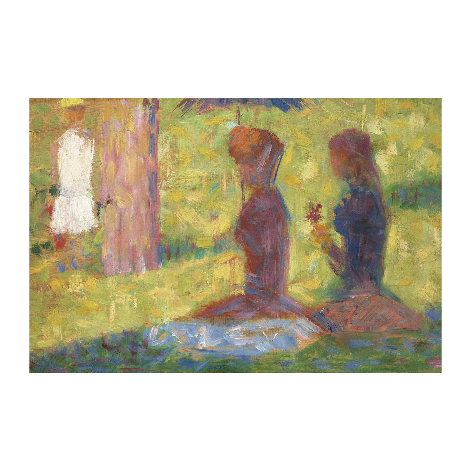 Impressionist Picnic Scene Wall Art