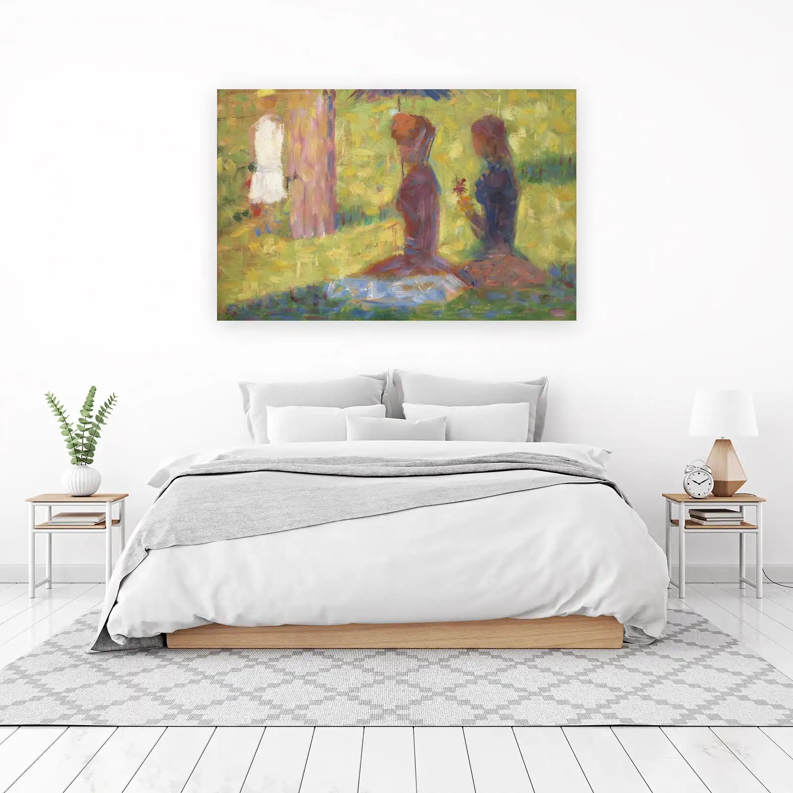 Impressionist Picnic Scene Wall Art