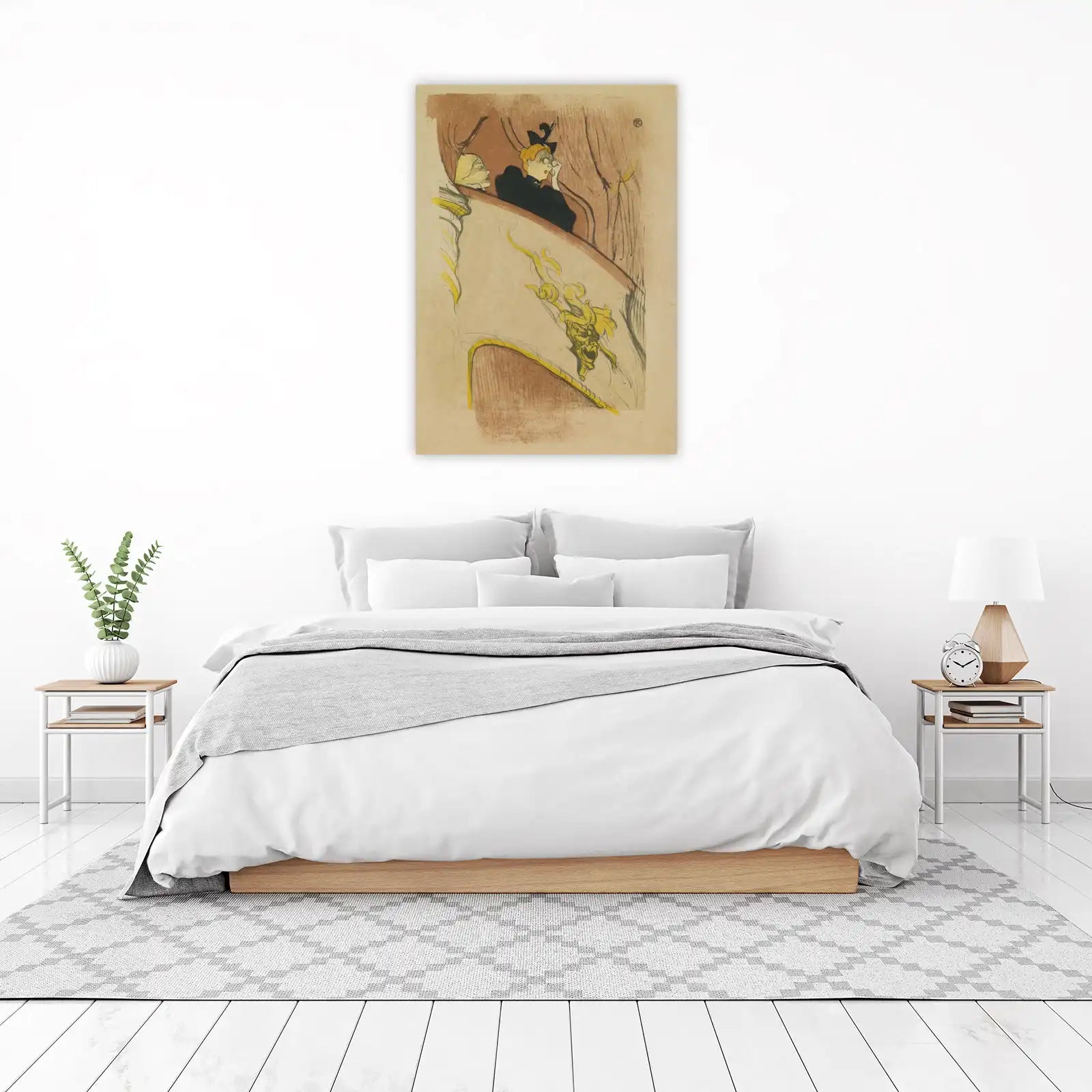 Art Nouveau Theater Goers Wall Art