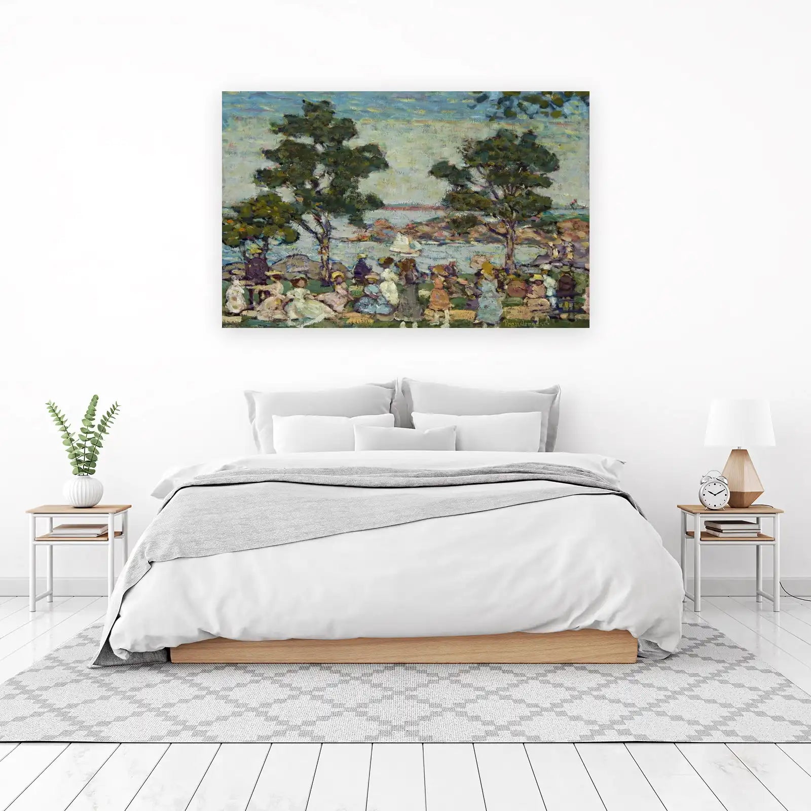 Impressionist Garden Gathering Wall Art