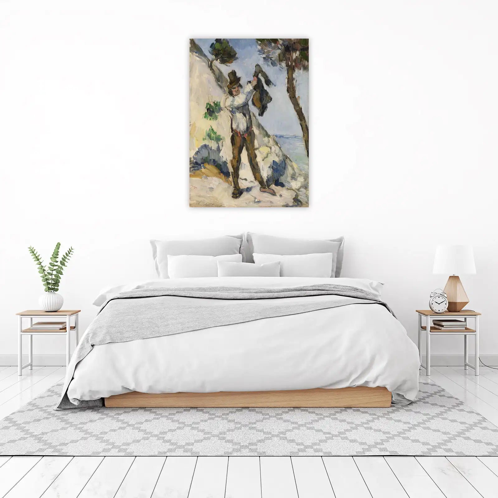 Impressionist Coastal Wanderer Wall Art