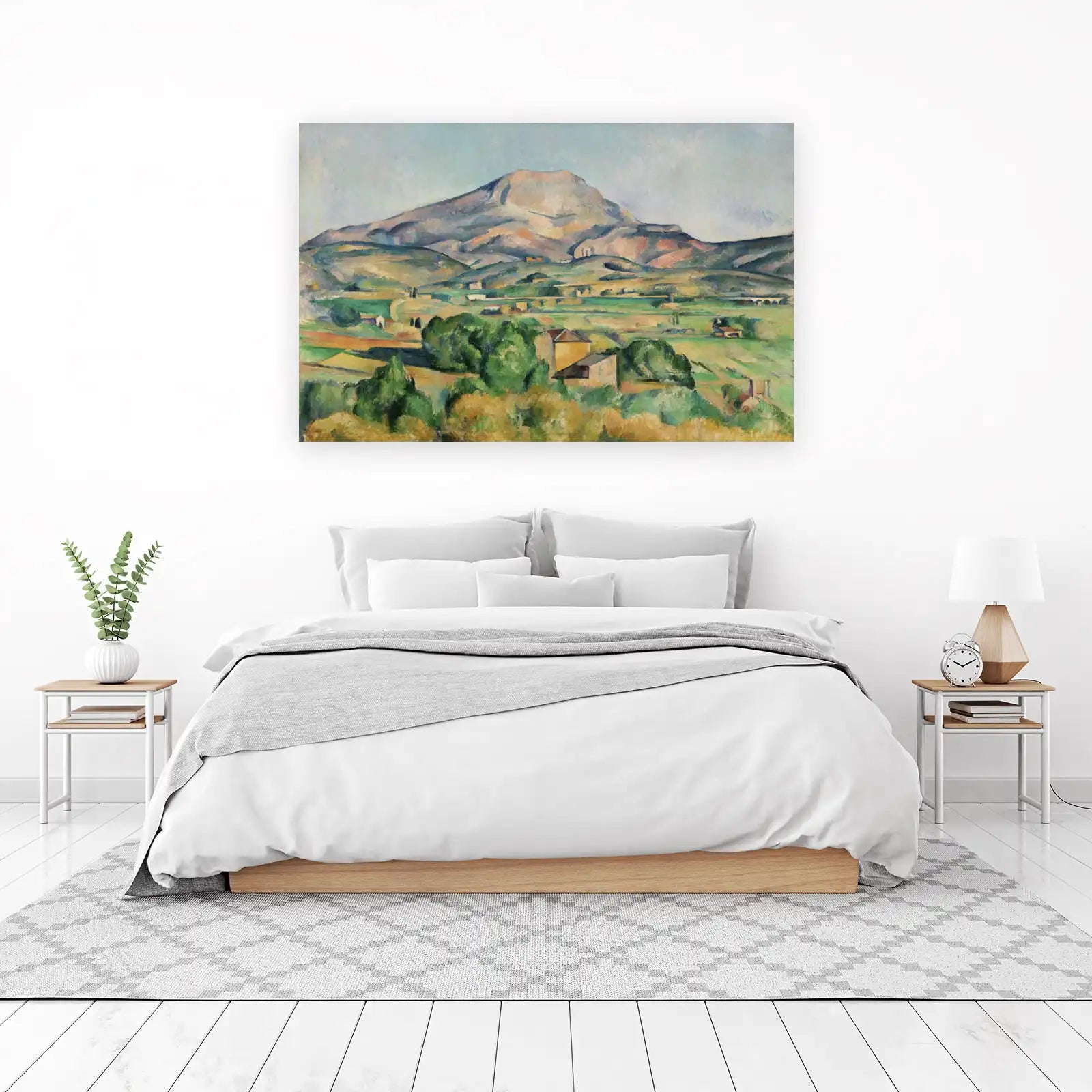 Mont Sainte-Victoire Landscape Wall Art