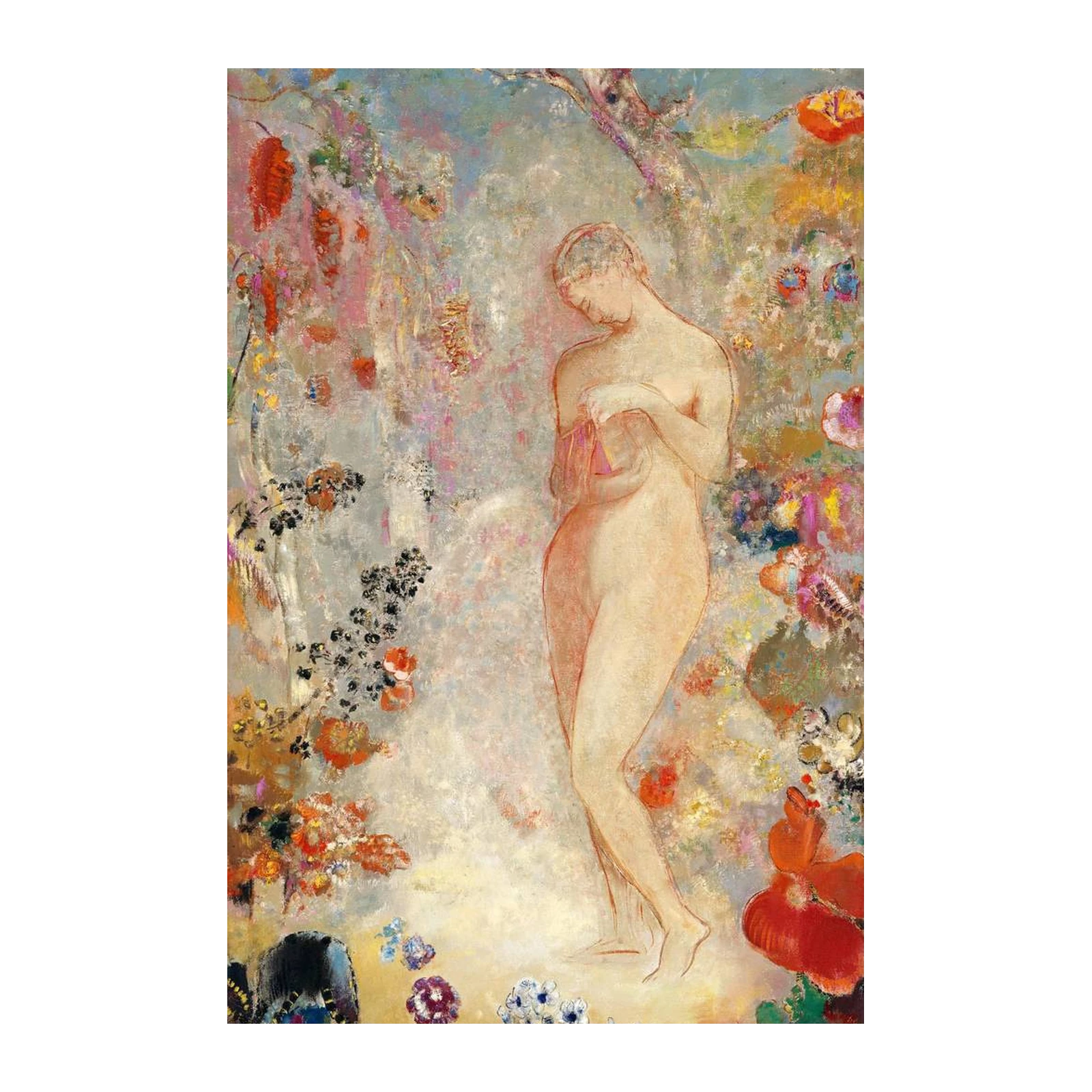 Ethereal Garden Nude Wall Art