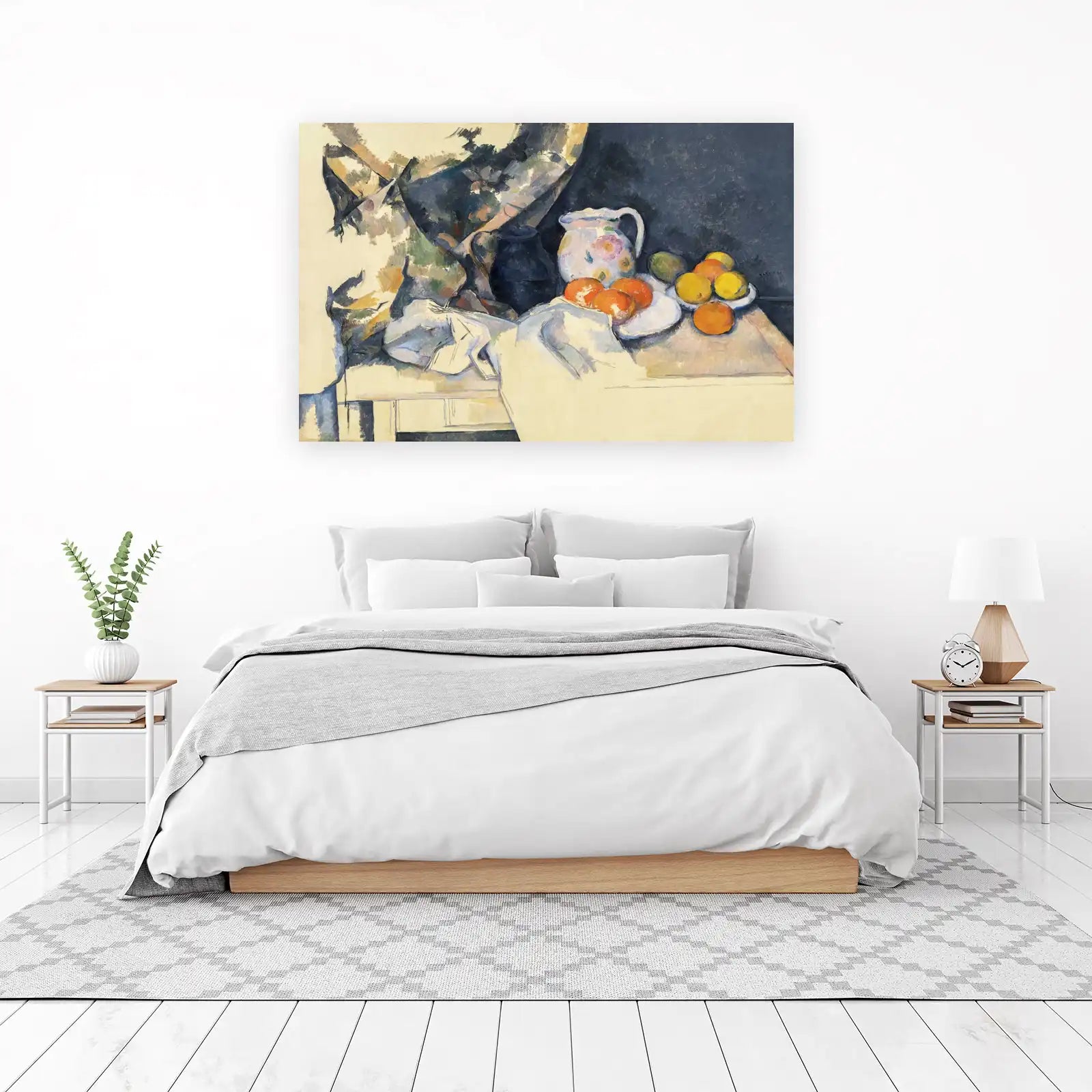 Still Life with Pitcher & Fruit Wall Art