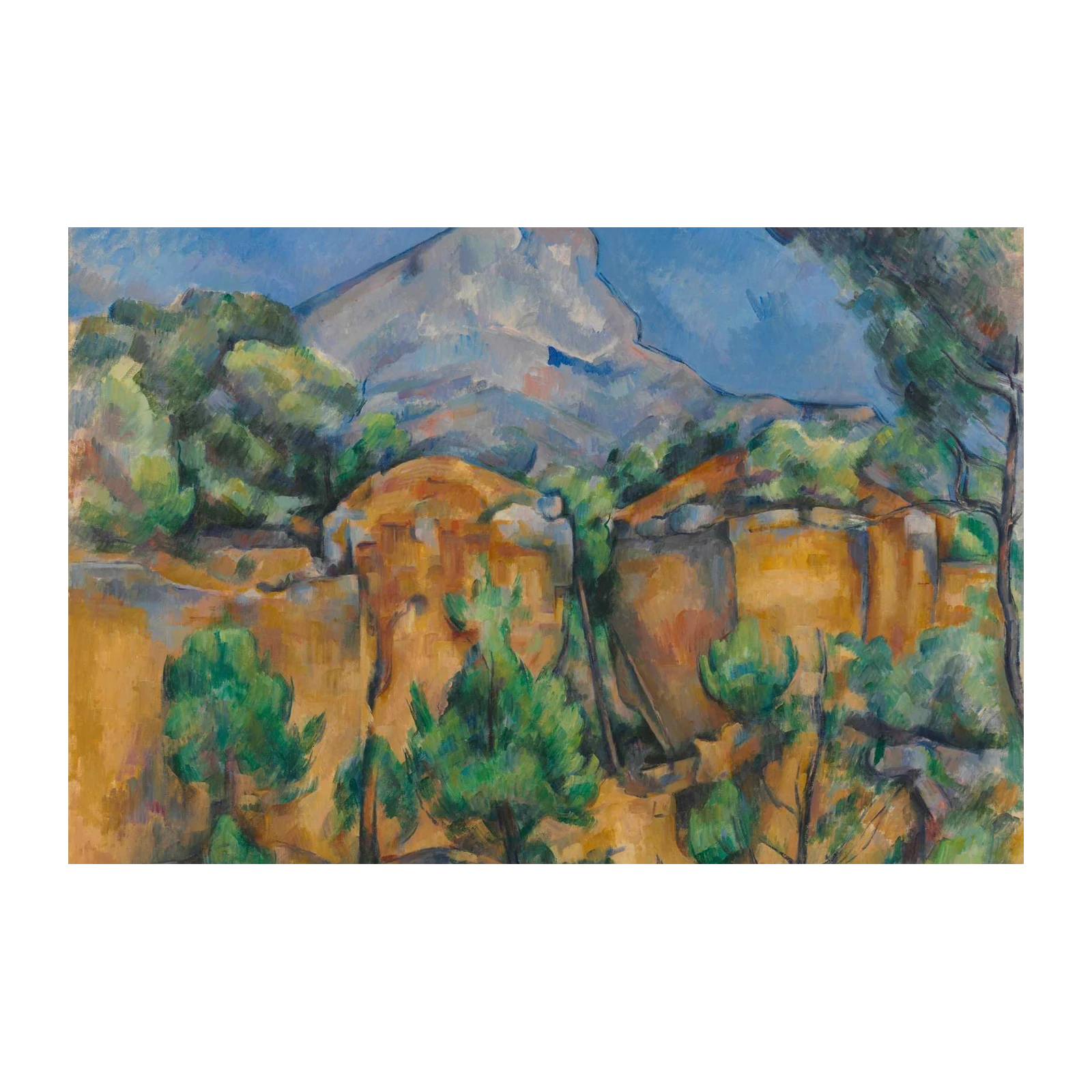 Cezanne Mont Sainte-Victoire Wall Art
