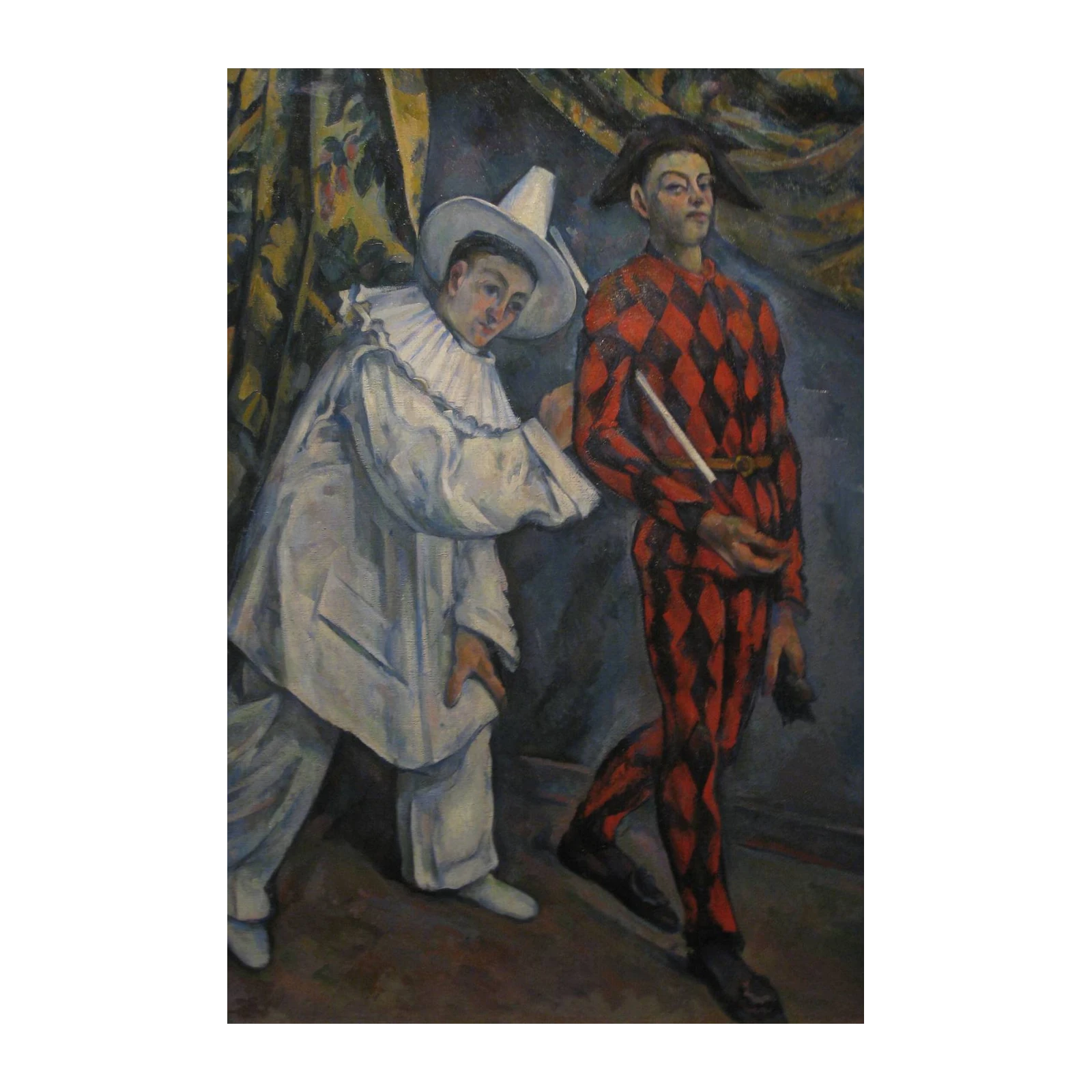 Harlequin and Pierrot Art Wall Art