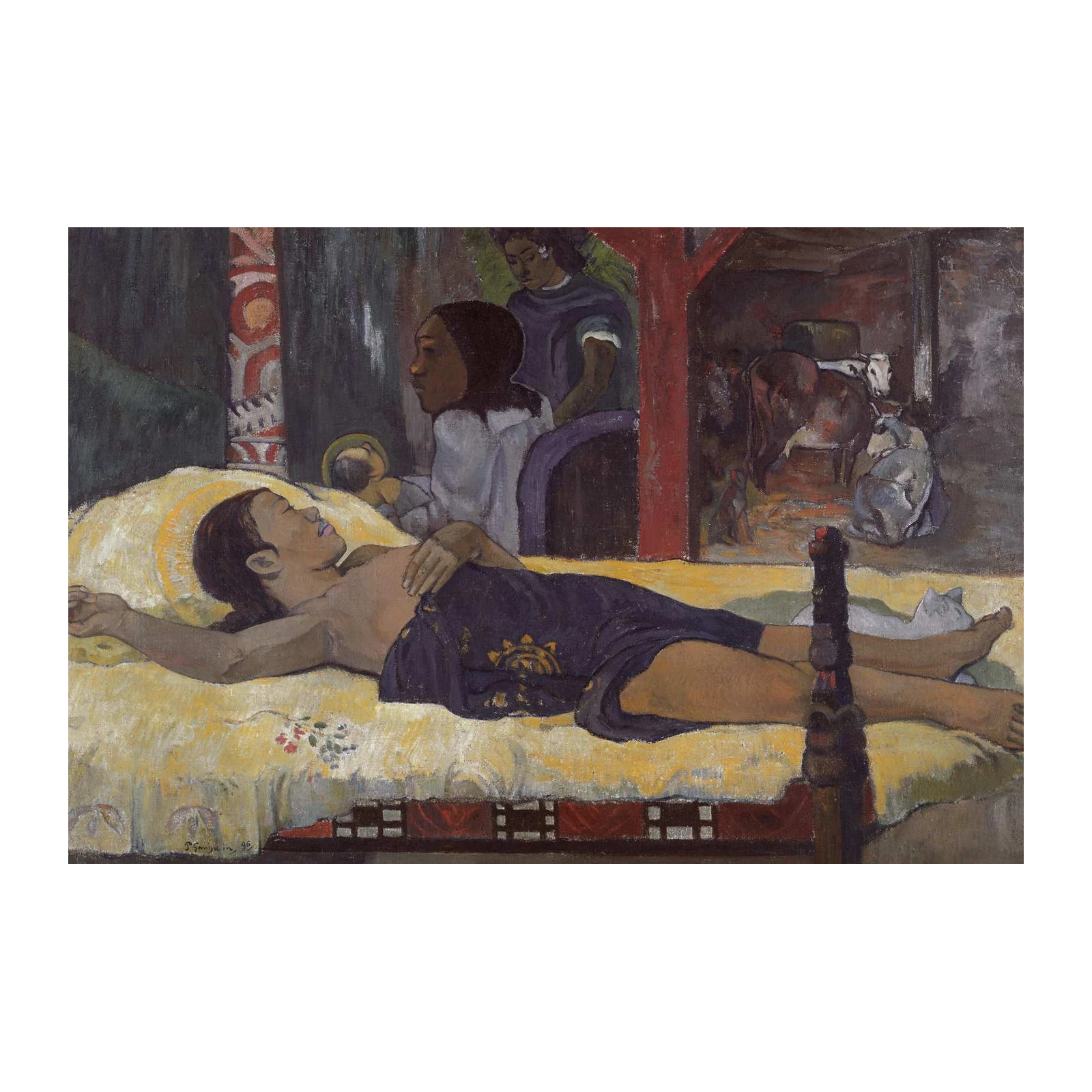 Gauguin "The Nafea Faa Ipoipo" Wall Art