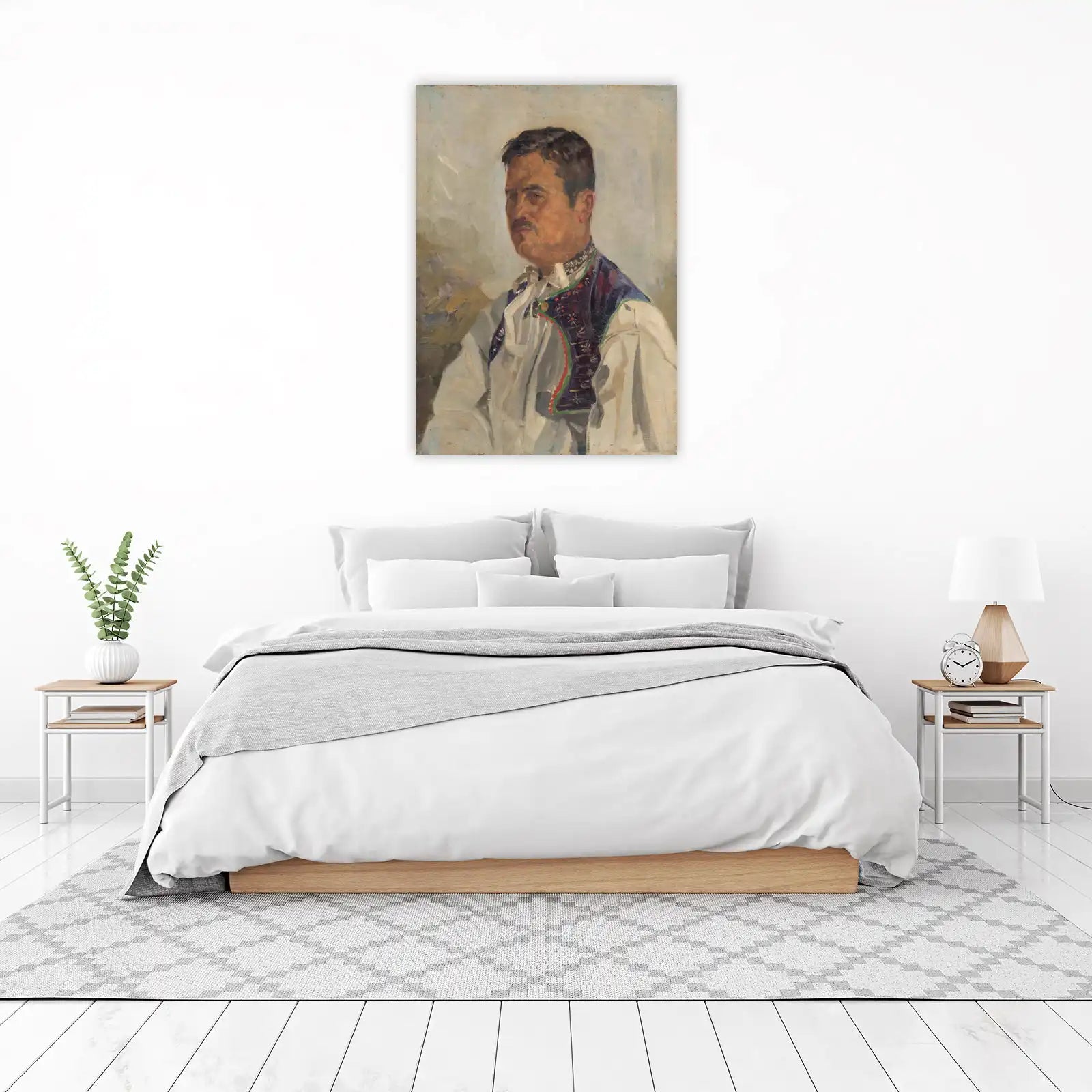 Classic Portrait of a Man Wall Art