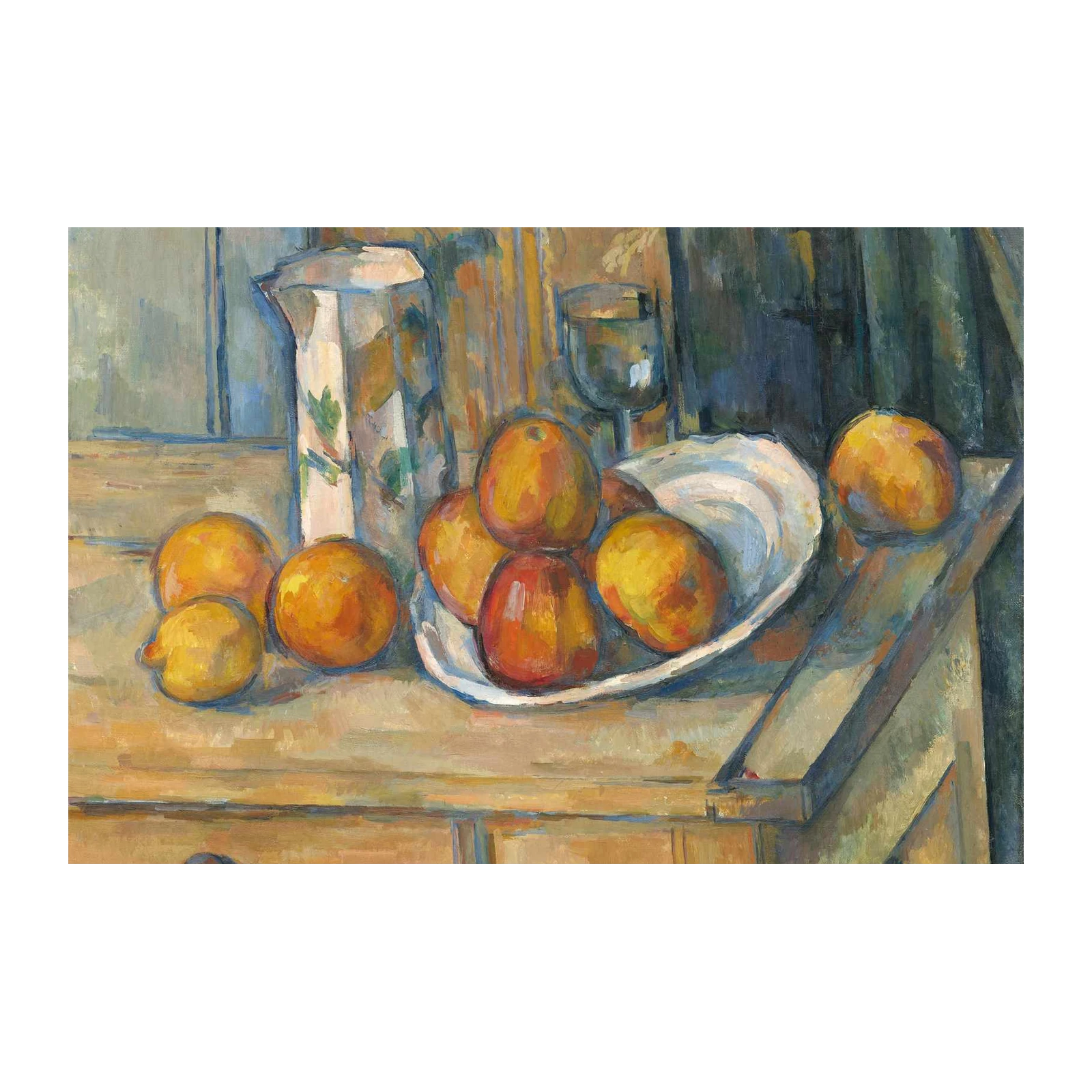 Vibrant Fruit Still Life Oil Painting Wall Art