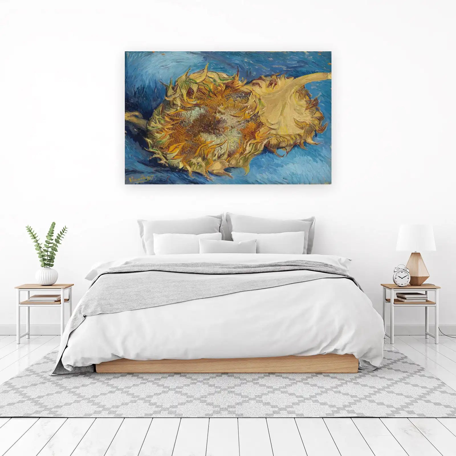 Van Gogh Sunflowers Vintage Wall Art Wall Art