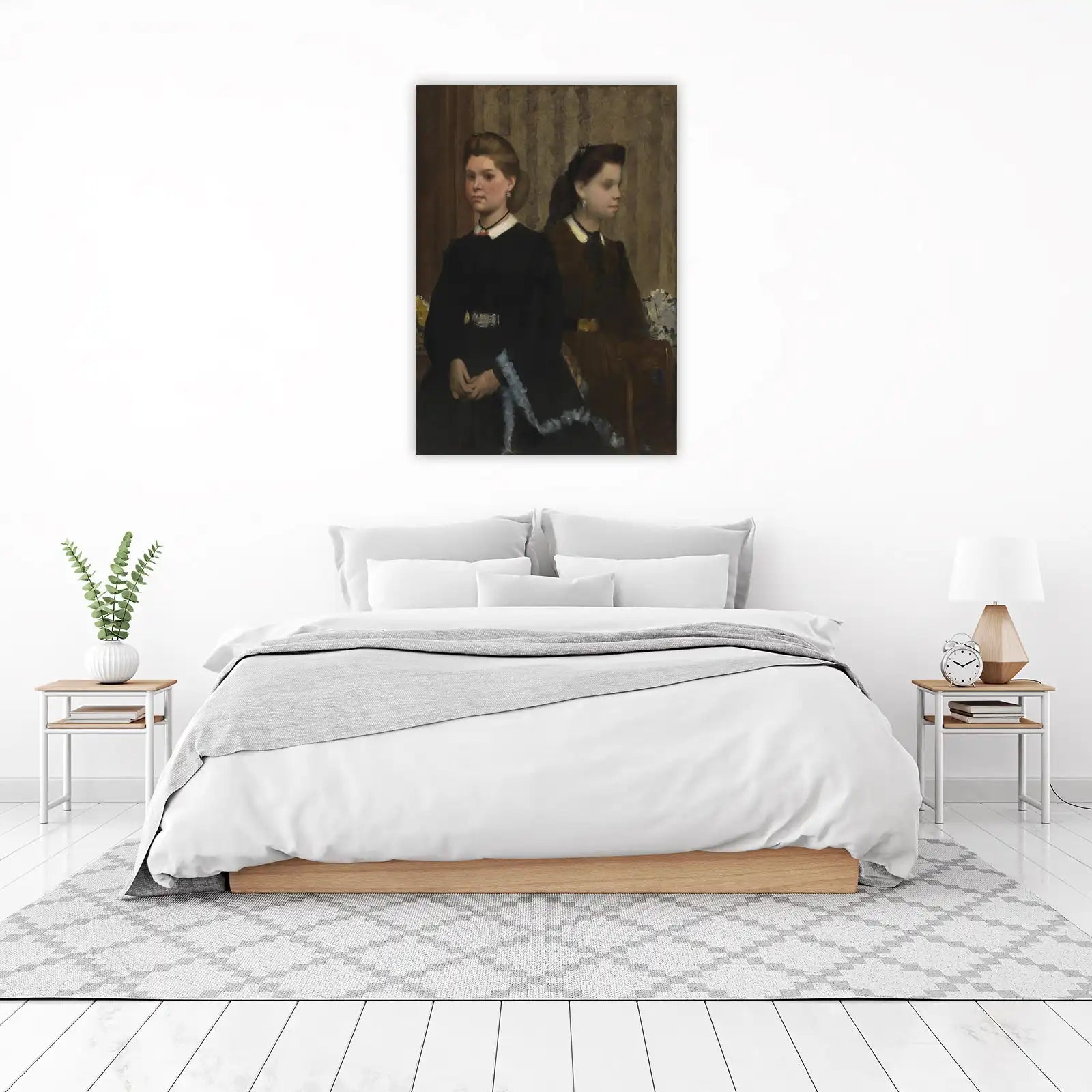 Victorian Sisters Portrait Wall Art