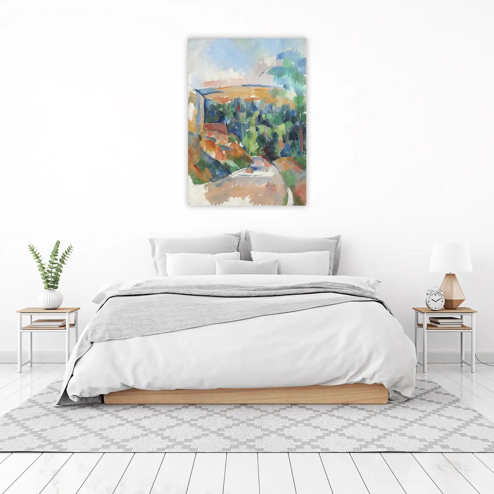 Impressionist Landscape "Hillside" Wall Art