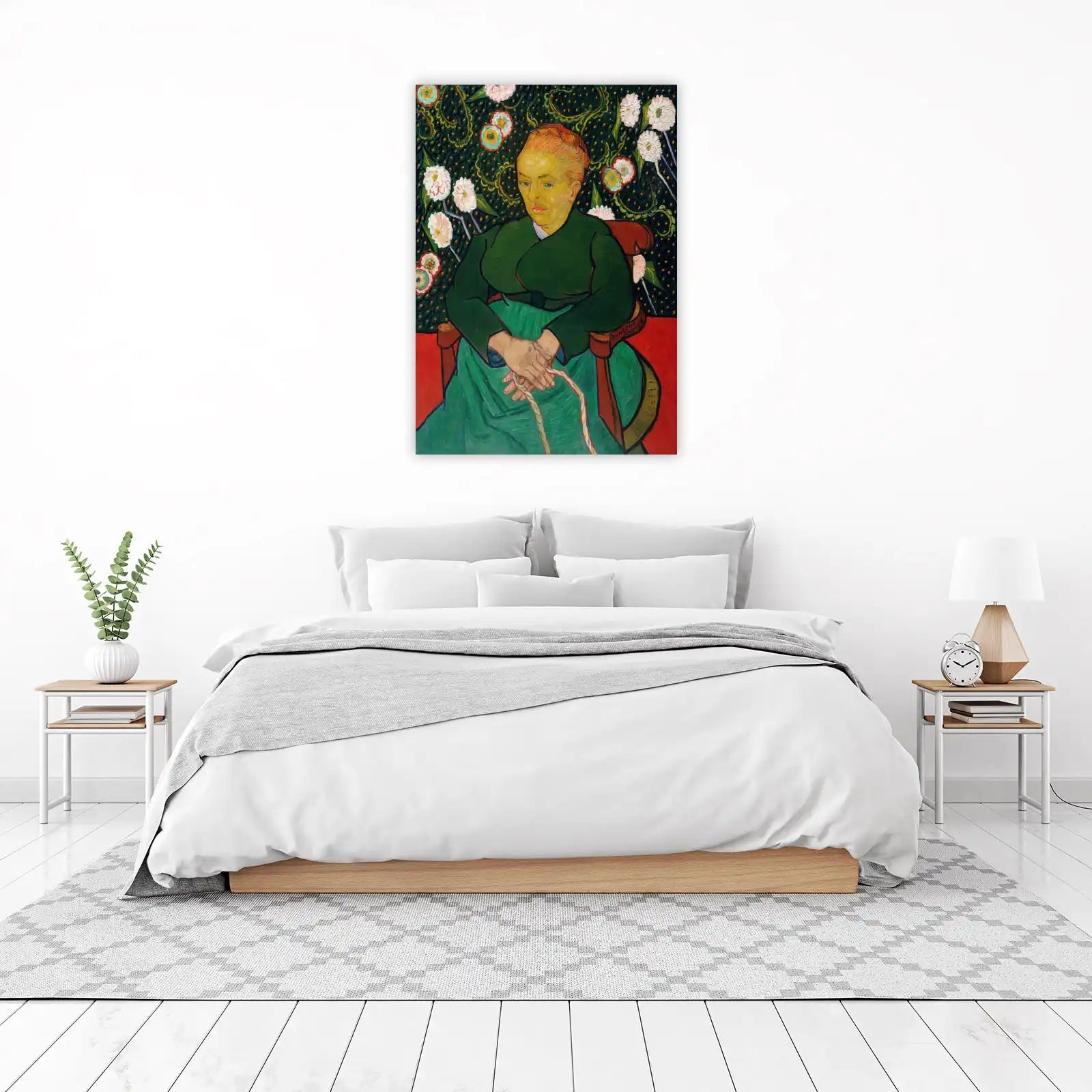 Van Gogh Portrait "La Mousmé" Wall Art
