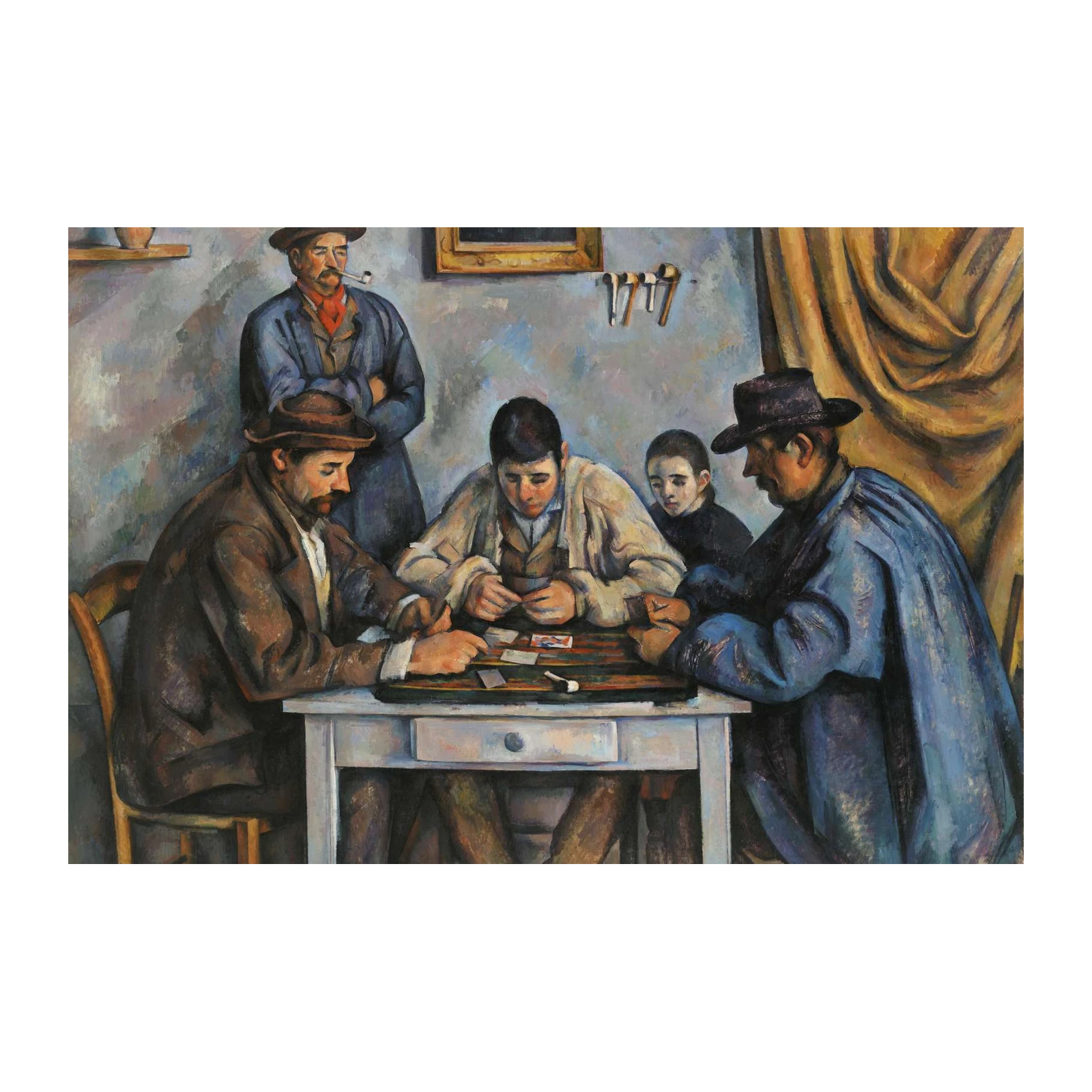 The Card Players Vintage Art Wall Art