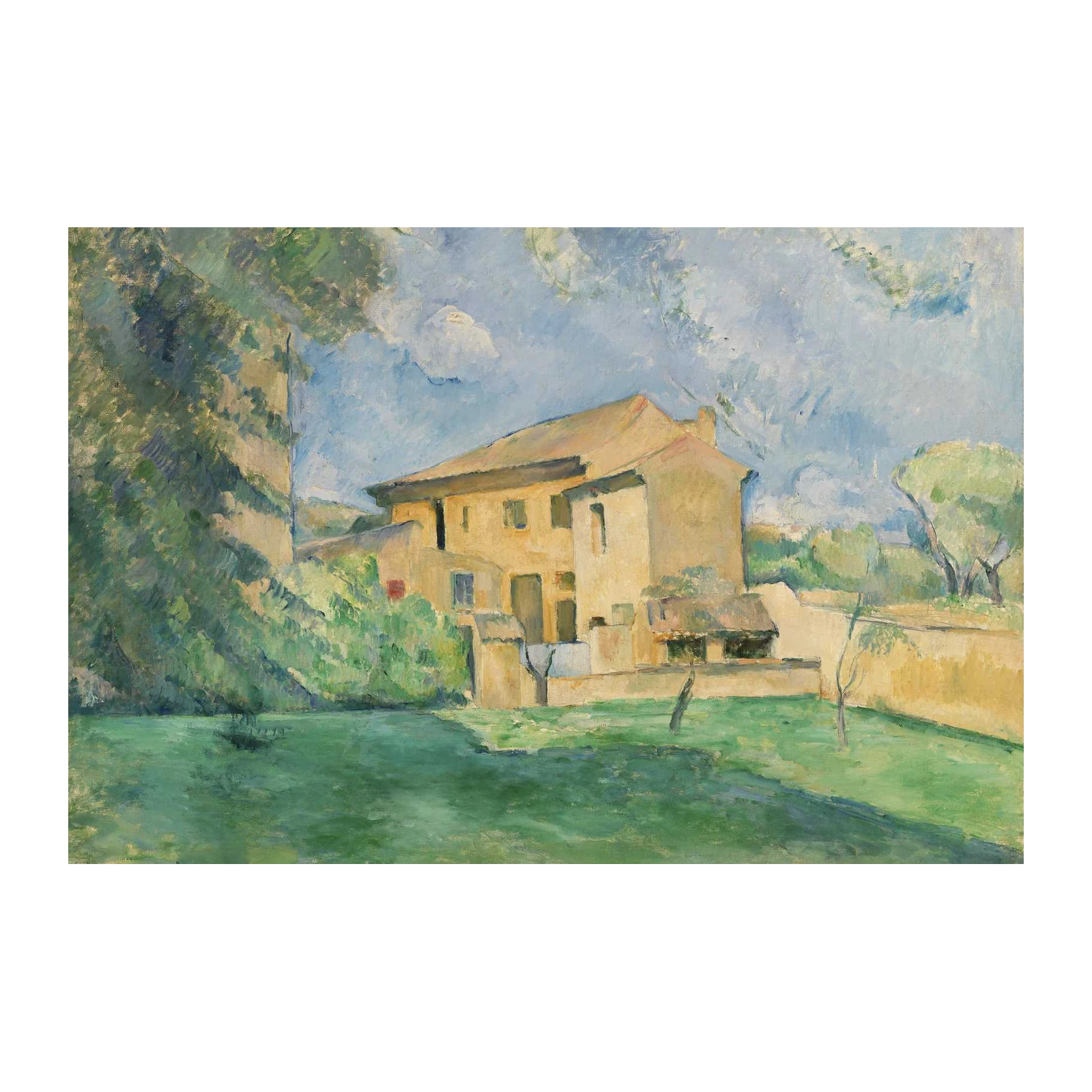 Impressionist House & Garden Wall Art