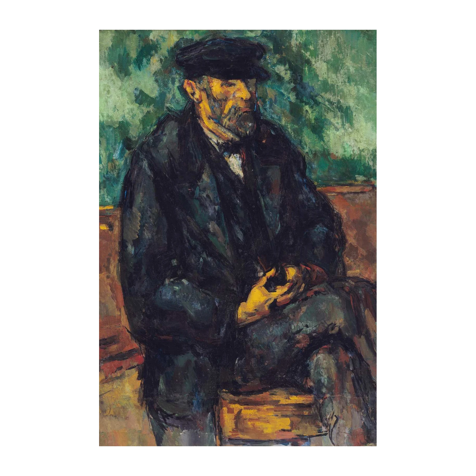 Portrait of a Man in a Cap Wall Art