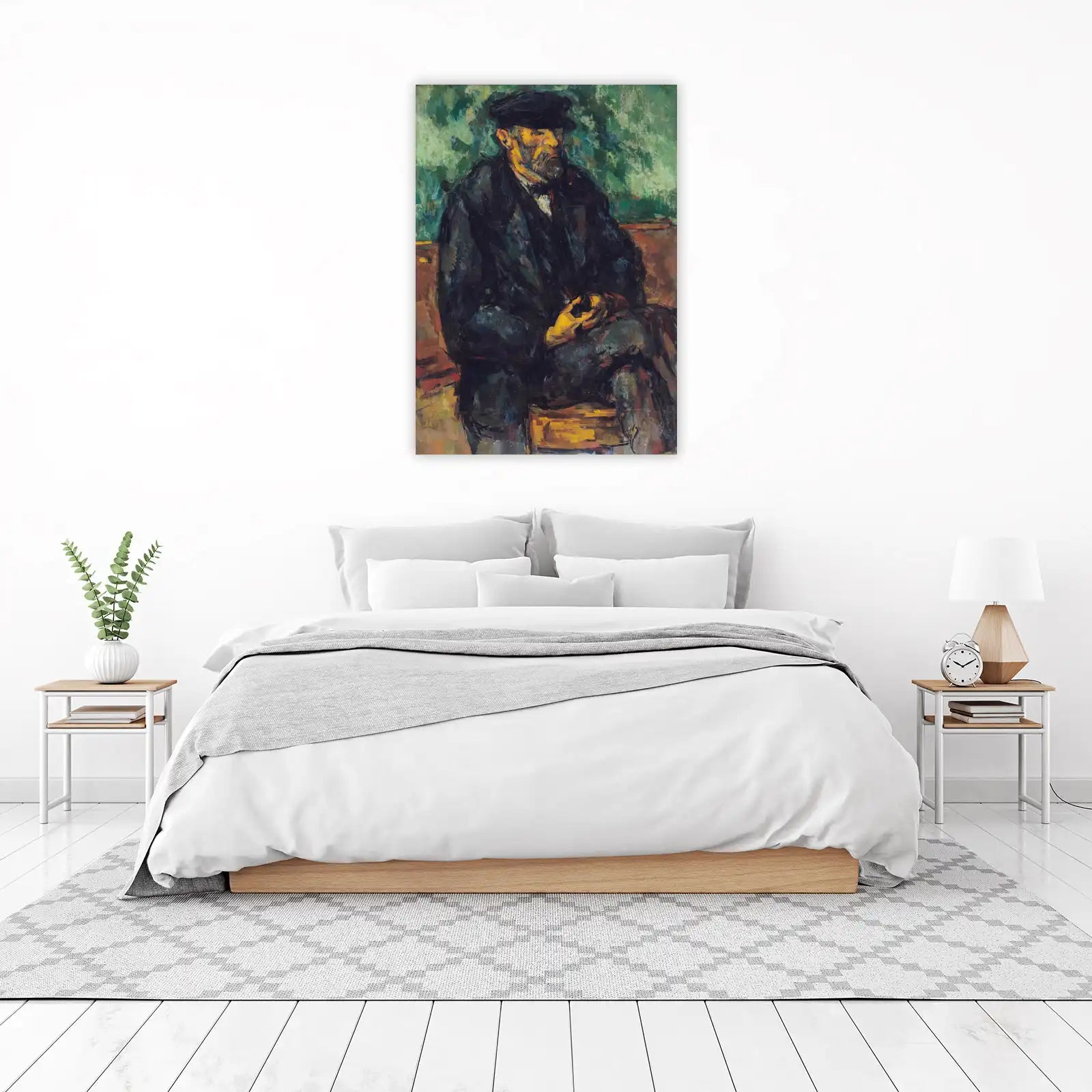 Portrait of a Man in a Cap Wall Art
