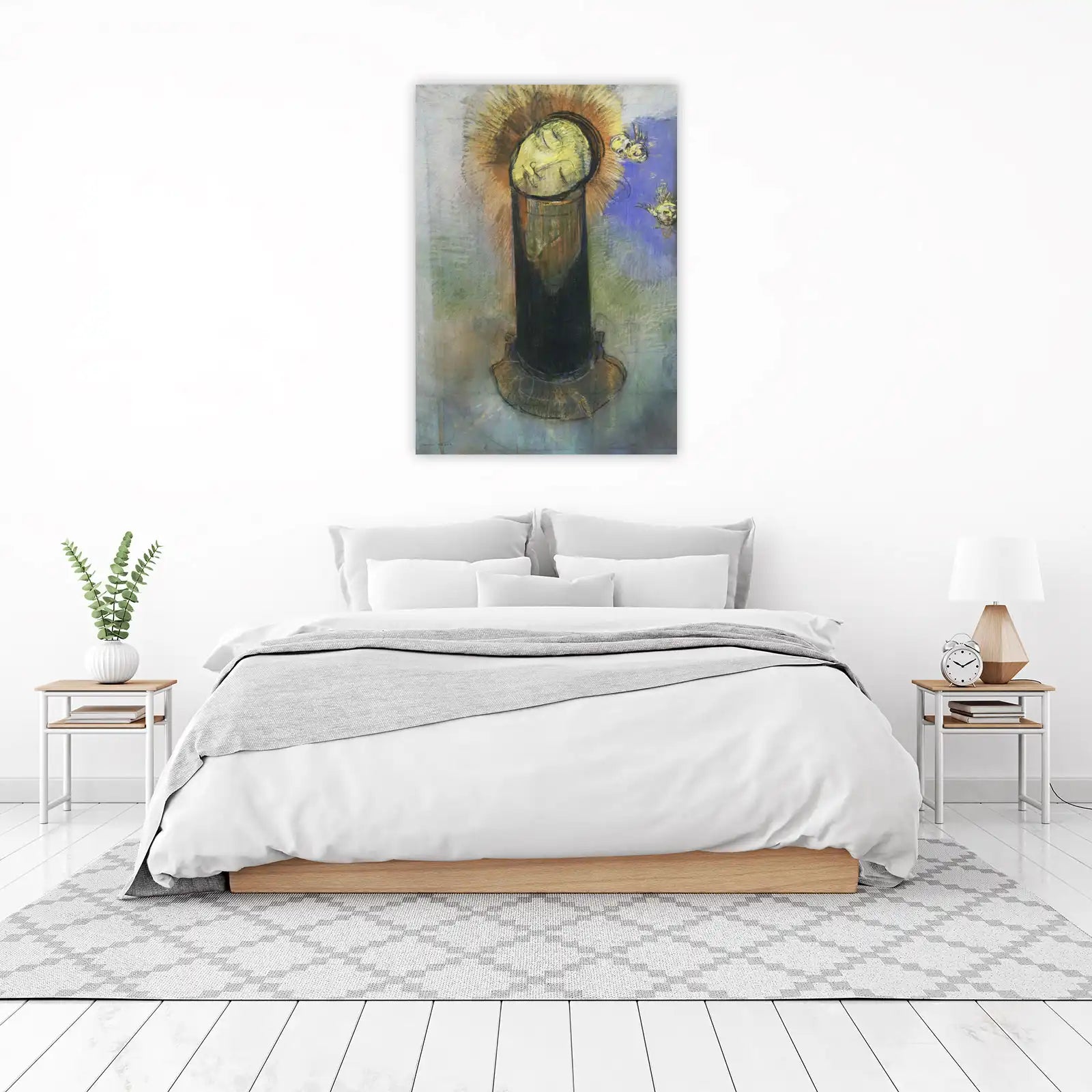 Mystical Figure Dreamscape Wall Art
