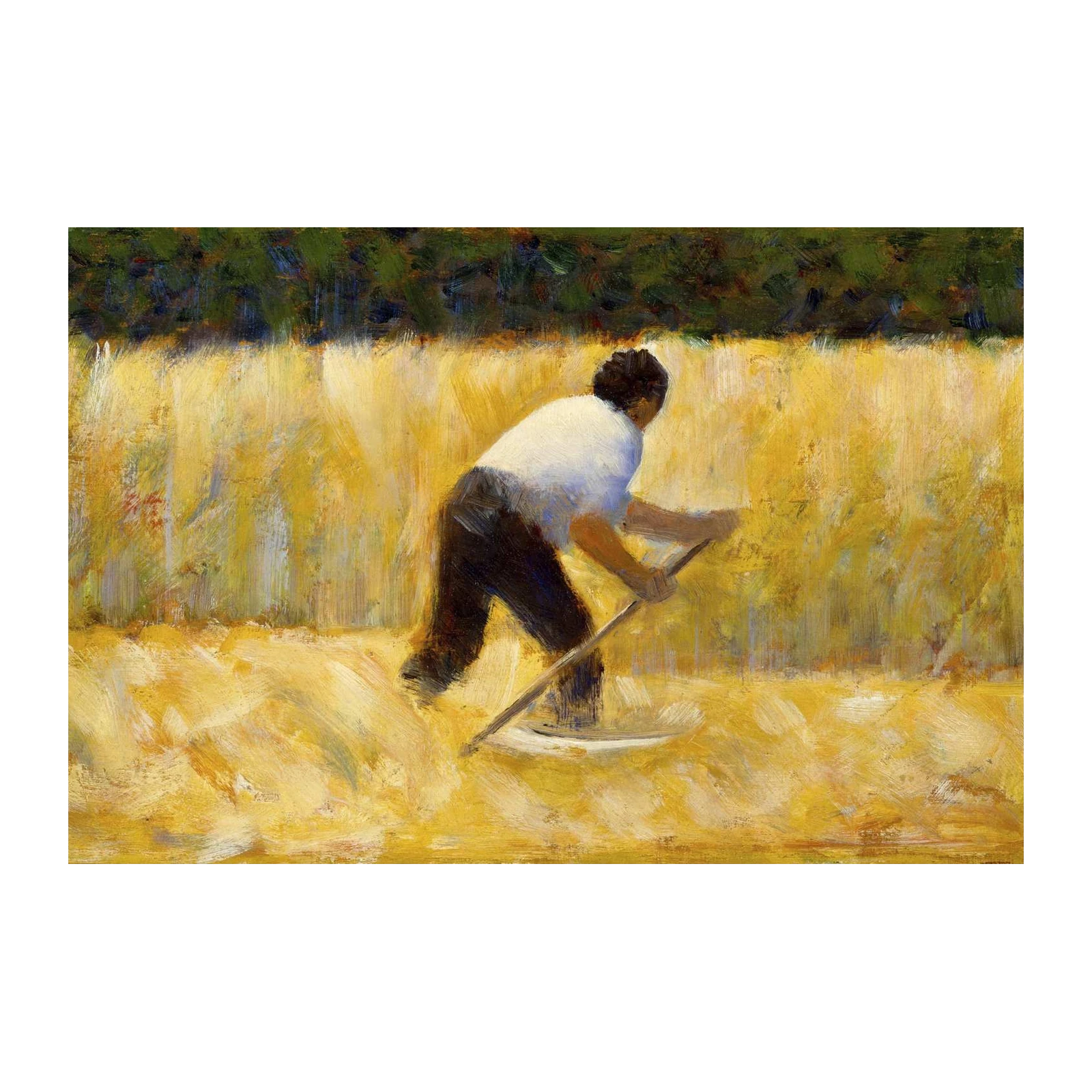 Golden Harvest Farmer Wall Art