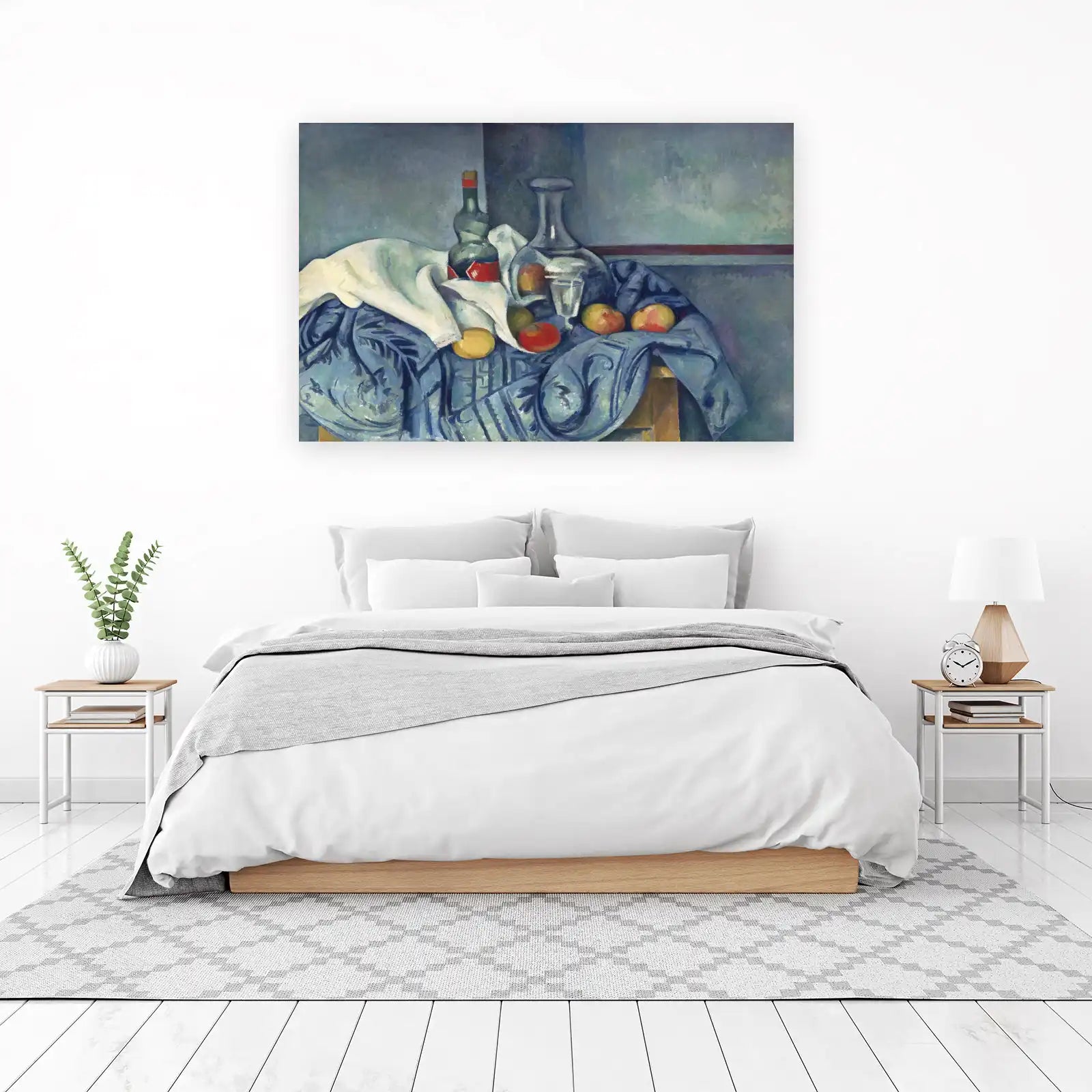Classic Still Life Fruit & Bottle Wall Art