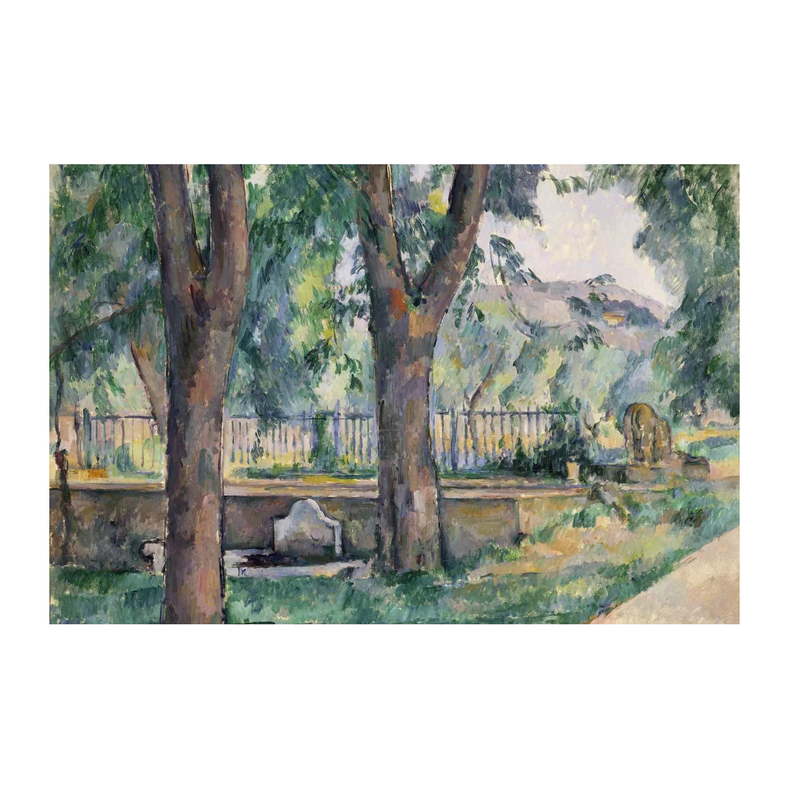 Impressionist Garden Serenity Wall Art