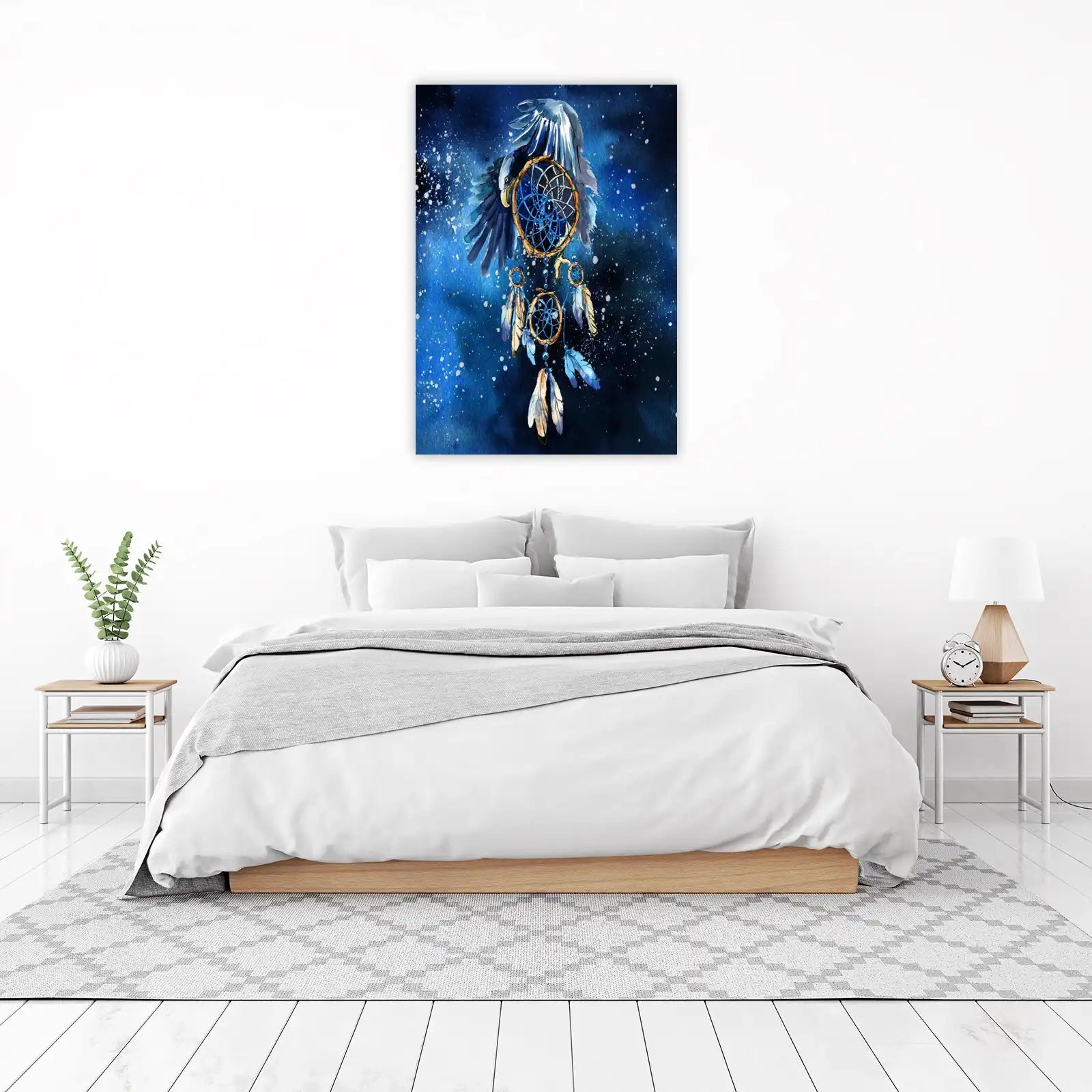 Eagle Dreamcatcher & Night Sky Wall Art