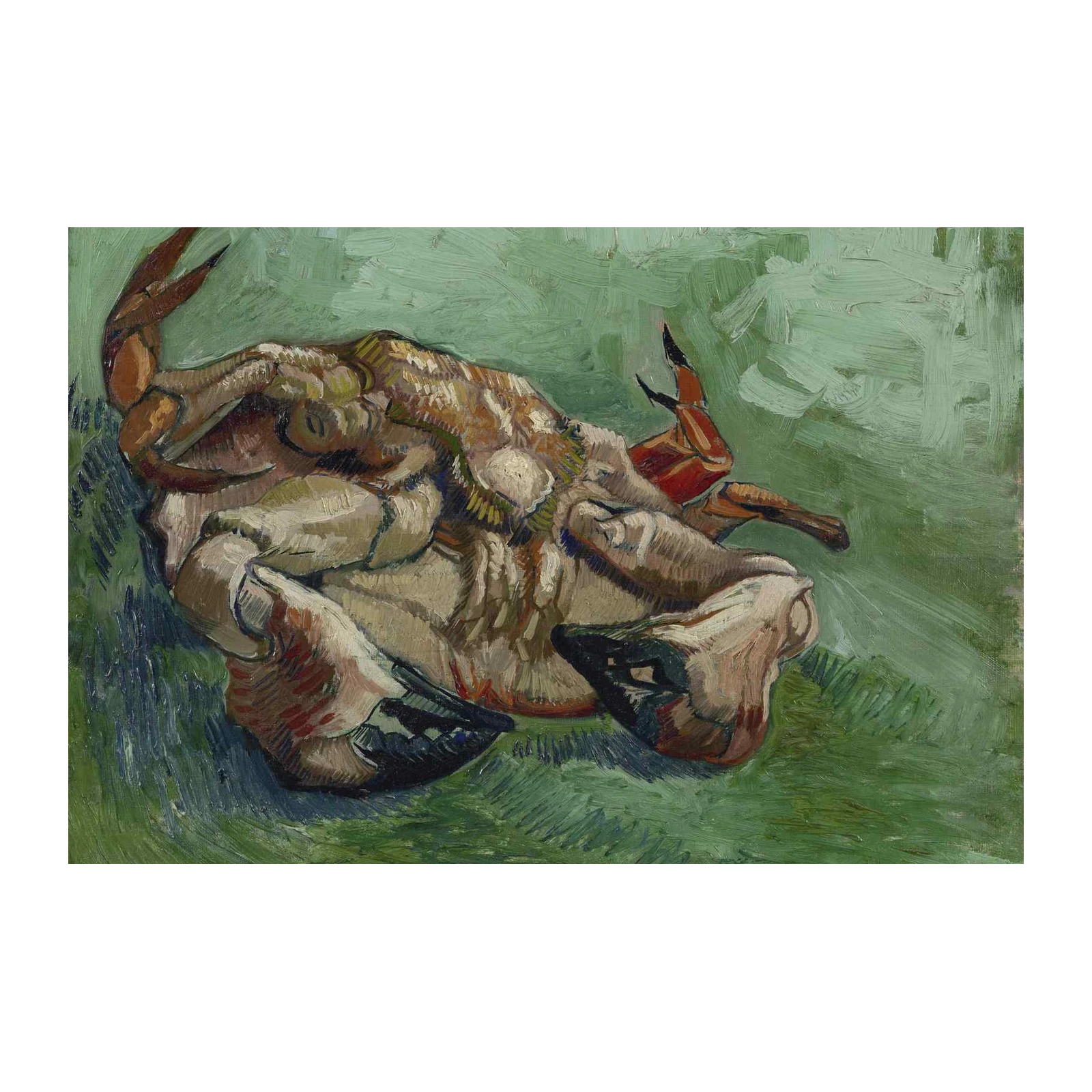 Van Gogh Crab Still Life Wall Art