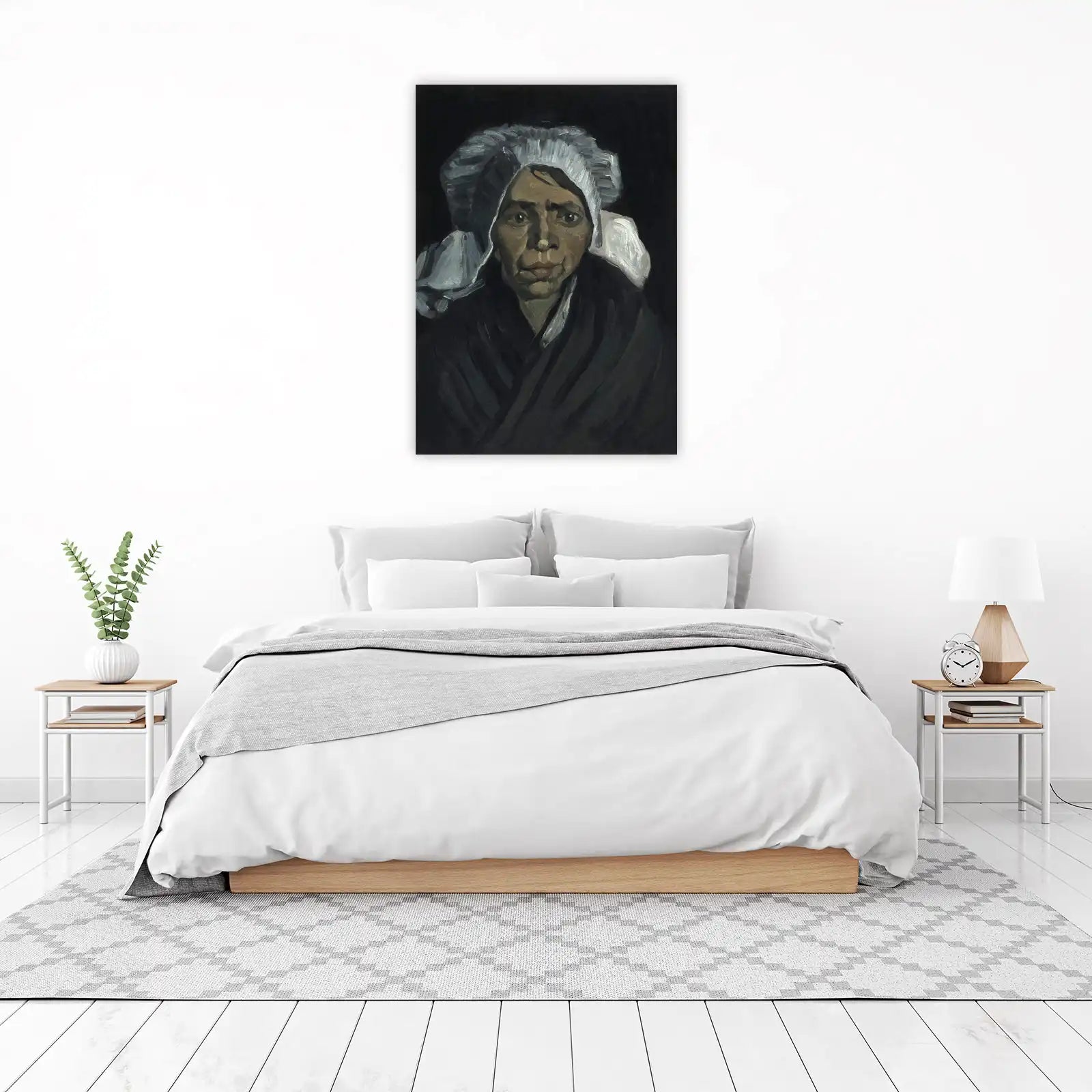 Potato Eater Portrait Vintage Wall Art