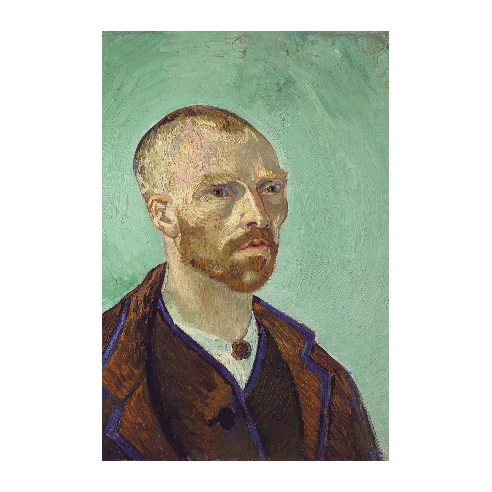 Van Gogh Self Portrait Iconic Impressionist Wall Art