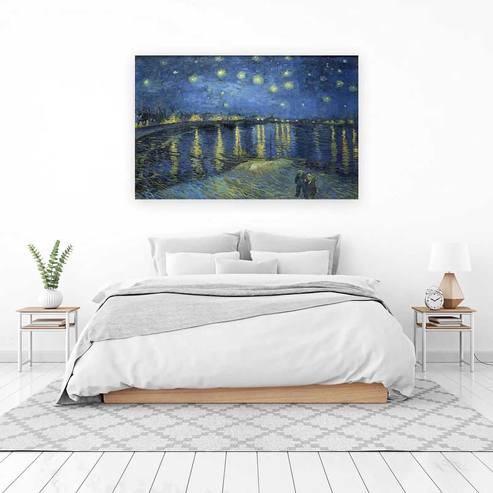 Van Gogh Starry Night Over Rhone Wall Art