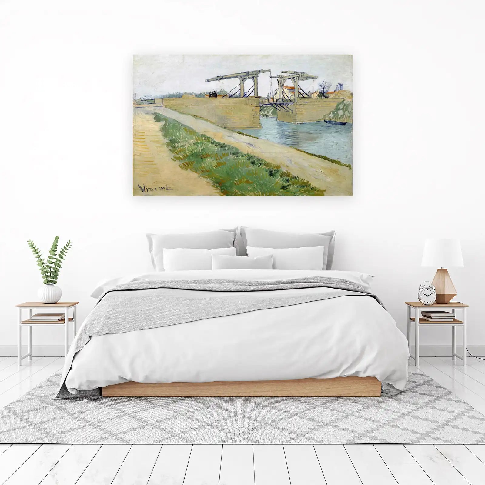 Van Gogh Bridge Landscape Wall Art