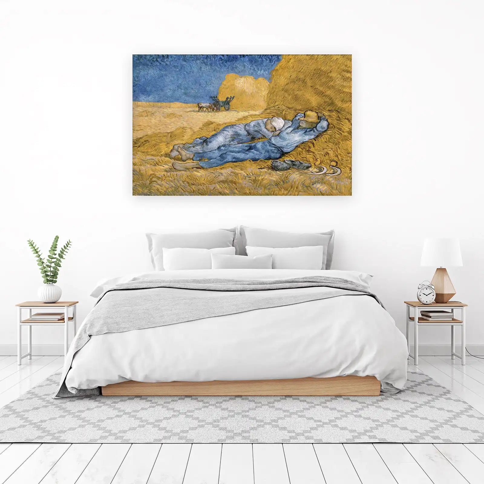 Van Gogh Wheatfield Nap Wall Art