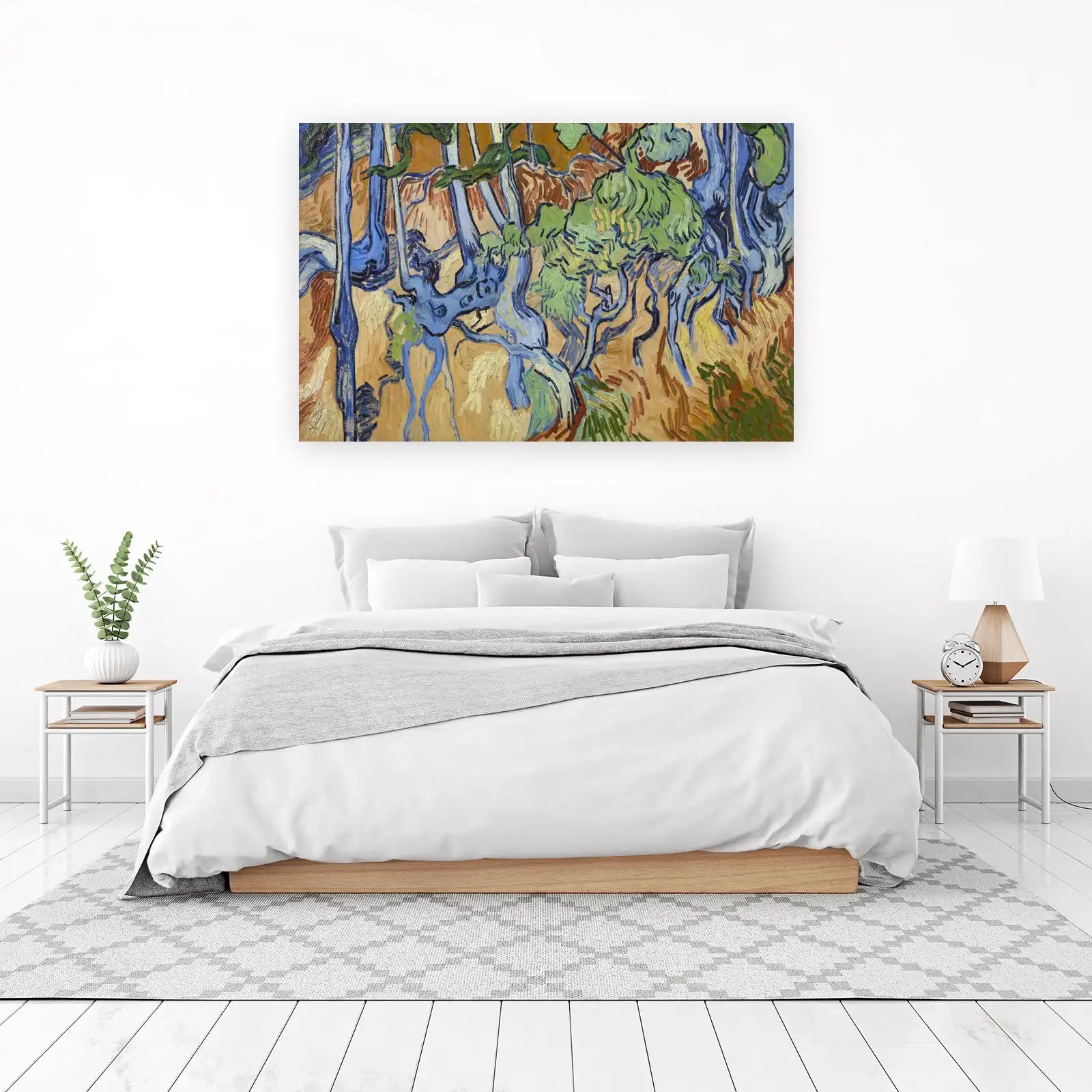Van Gogh Olive Grove Wall Art for Home Decor