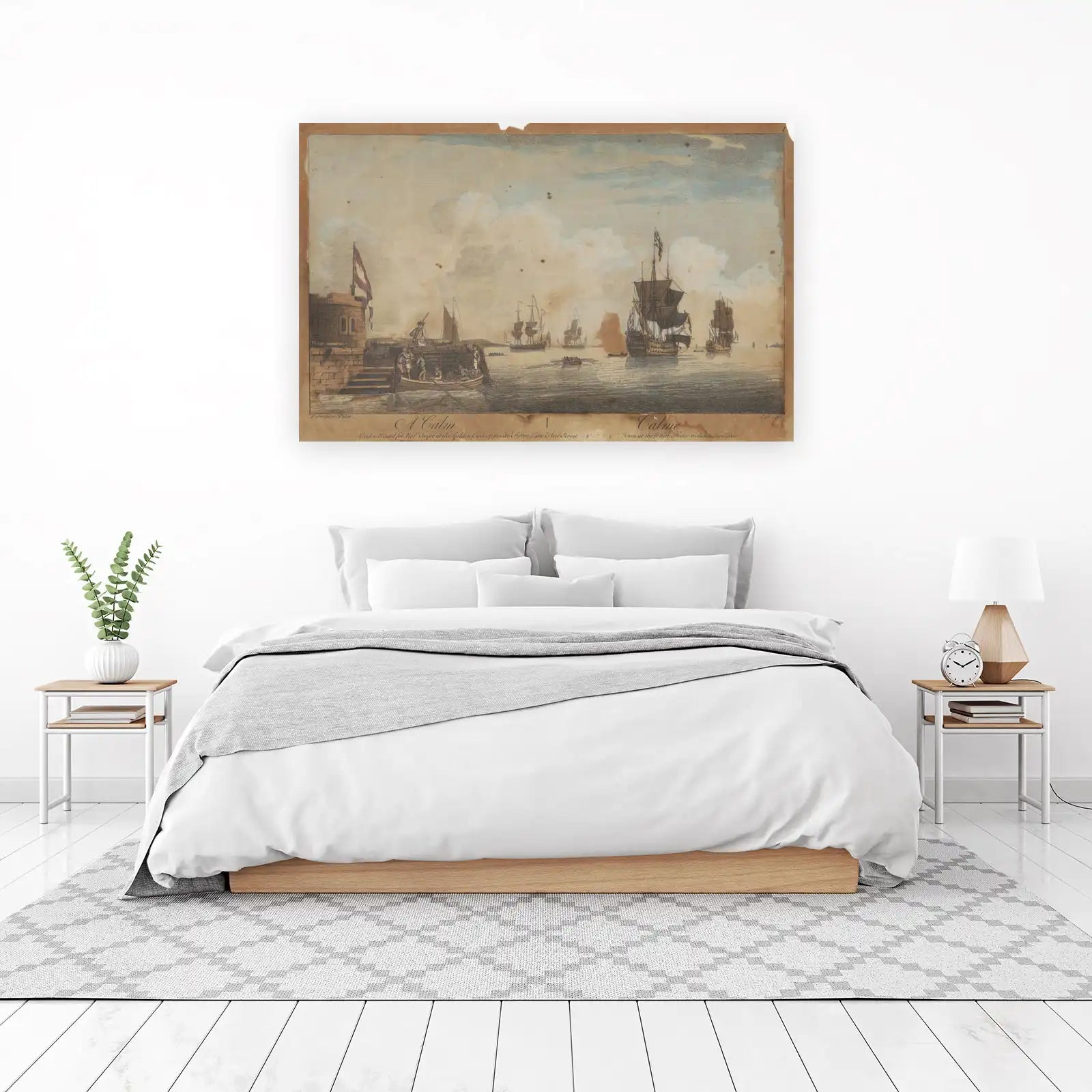 Historic Maritime Scene Wall Art