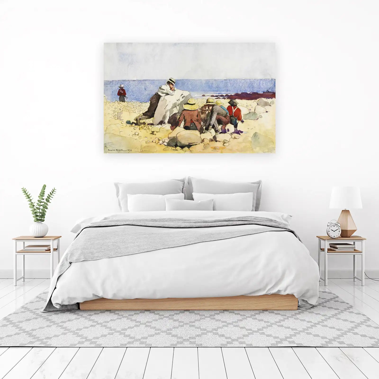 Beach Boys Nautical Scene Wall Art