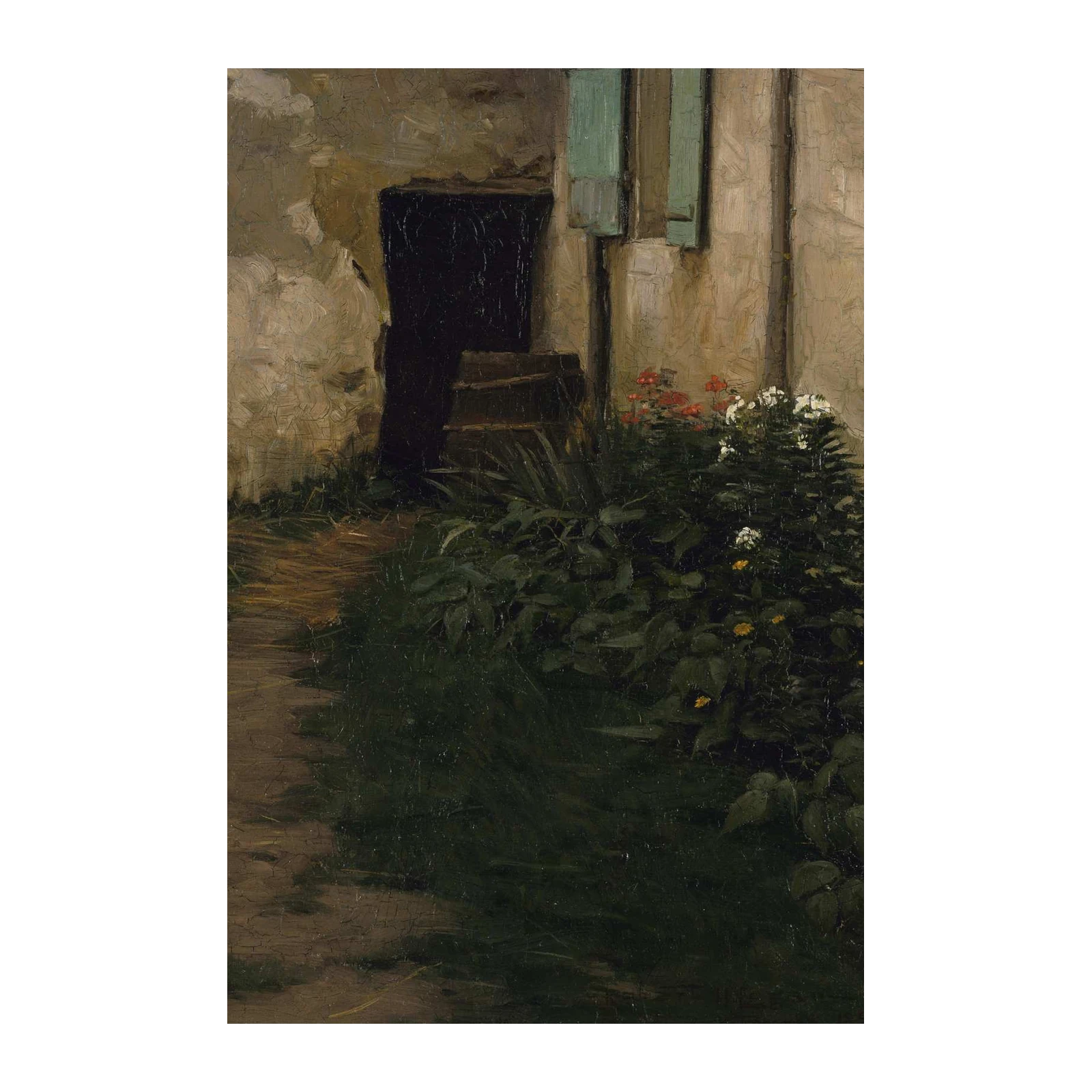 Rustic Charm Garden Path Wall Art