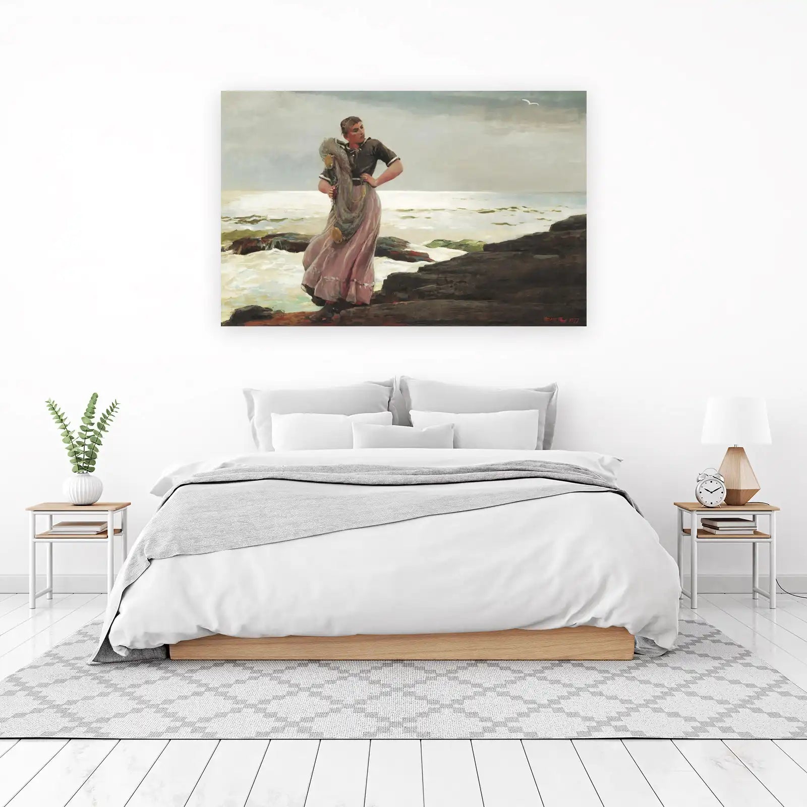 The Herring Net | Vintage Seascape Wall Art