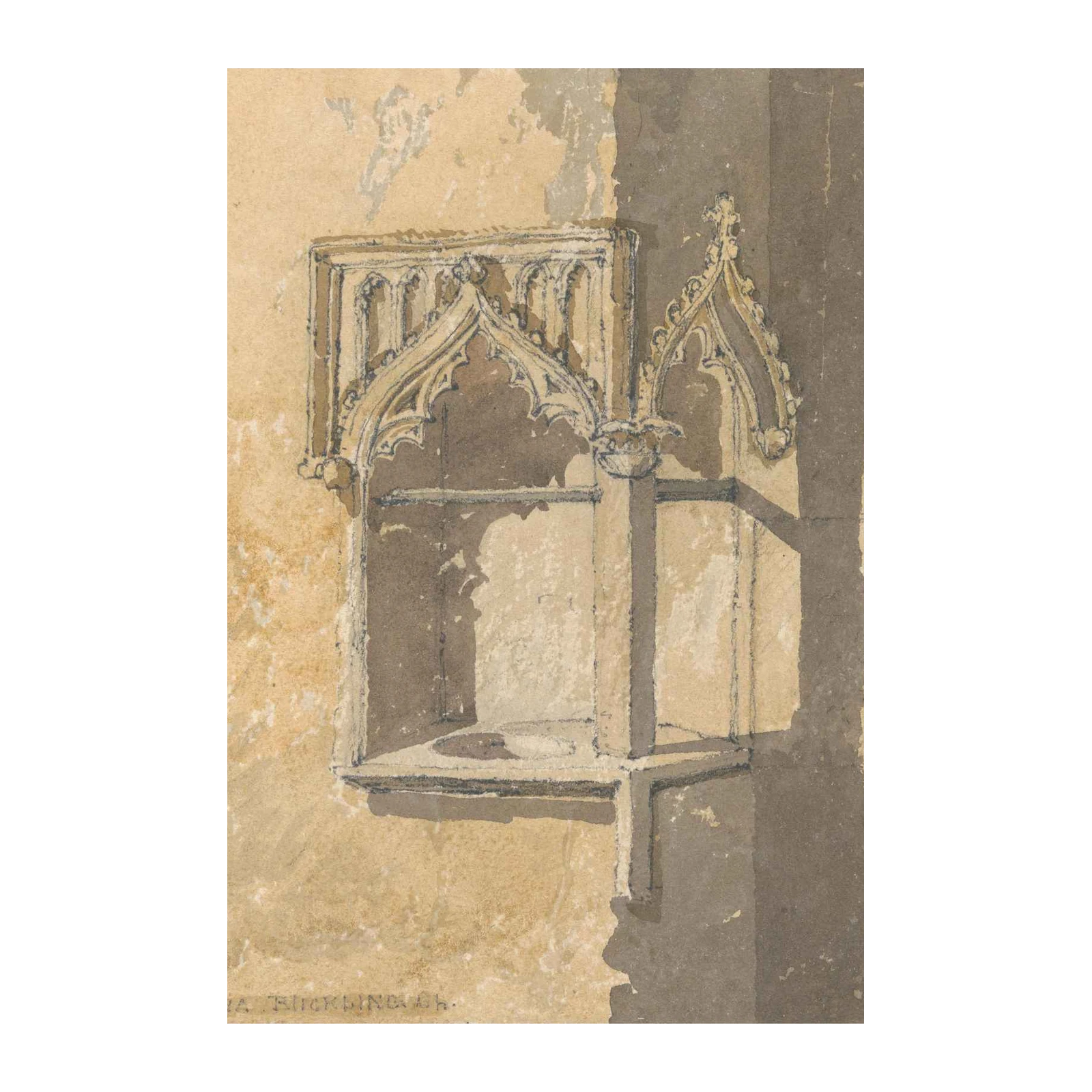 Gothic Architectural Detail Wall Art
