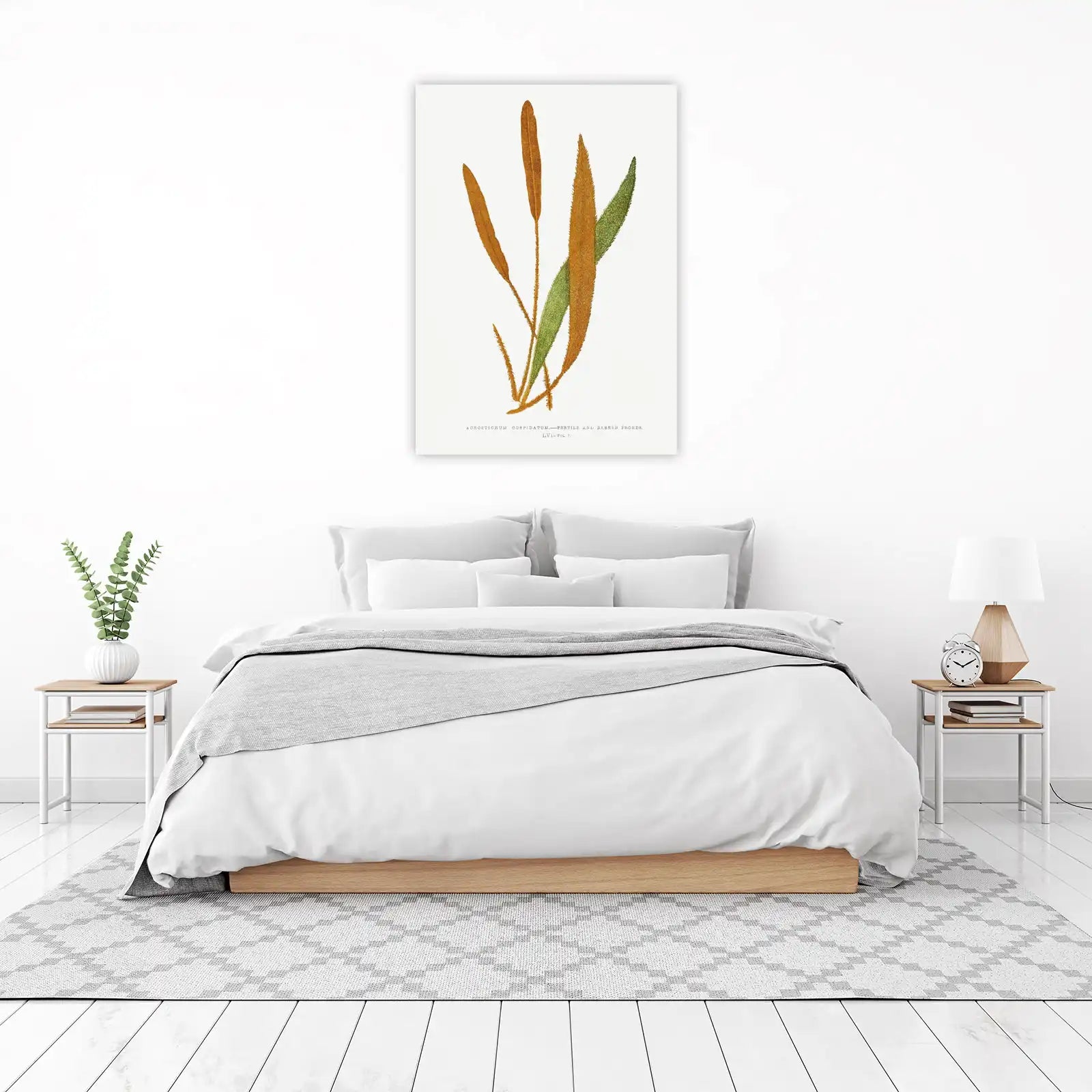 Vintage Fern Botanical Wall Art Wall Art