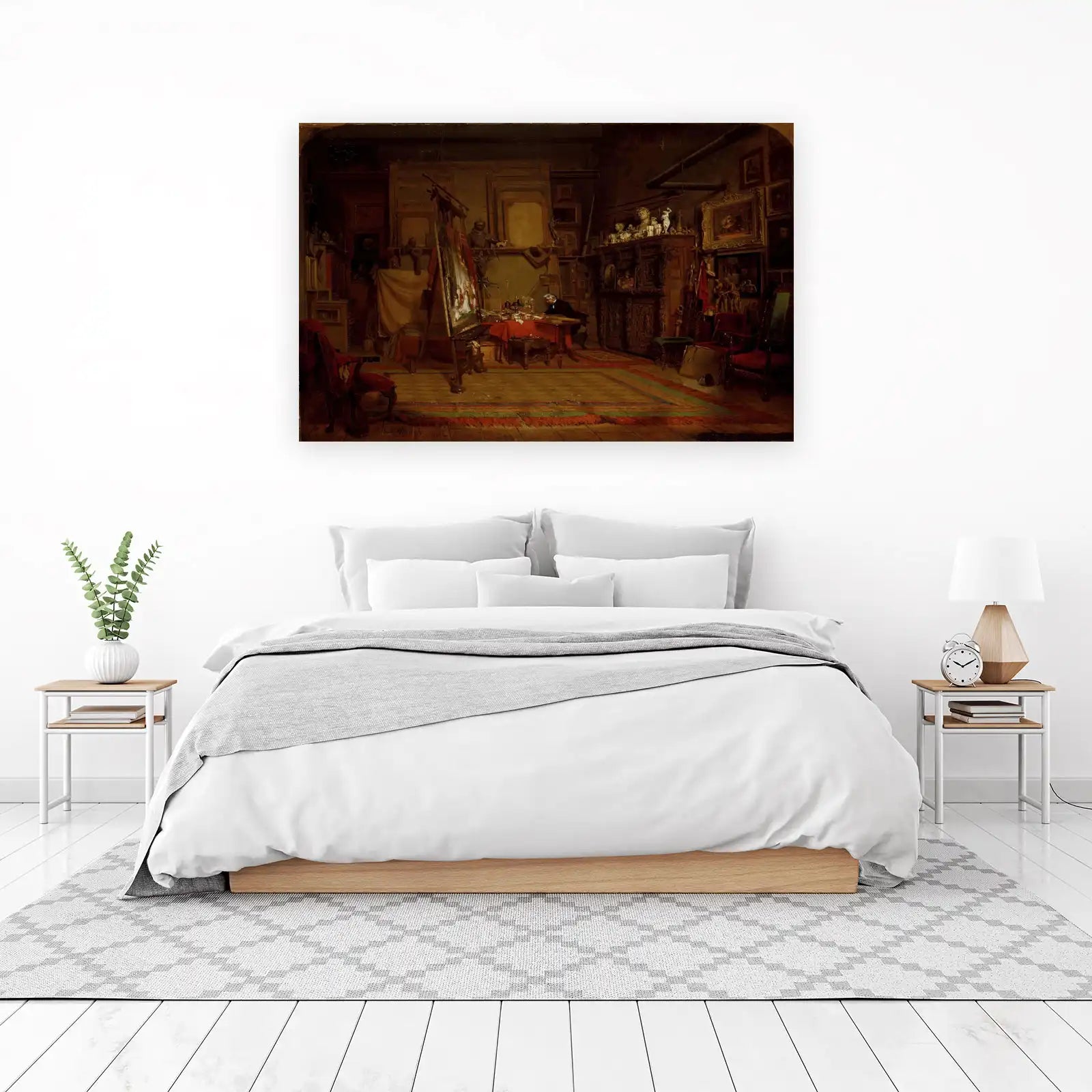 Artist's Studio Masterpiece Wall Art