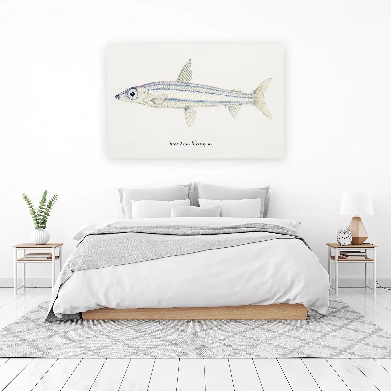 Vintage Argentina Pecagou Fish Art Wall Art