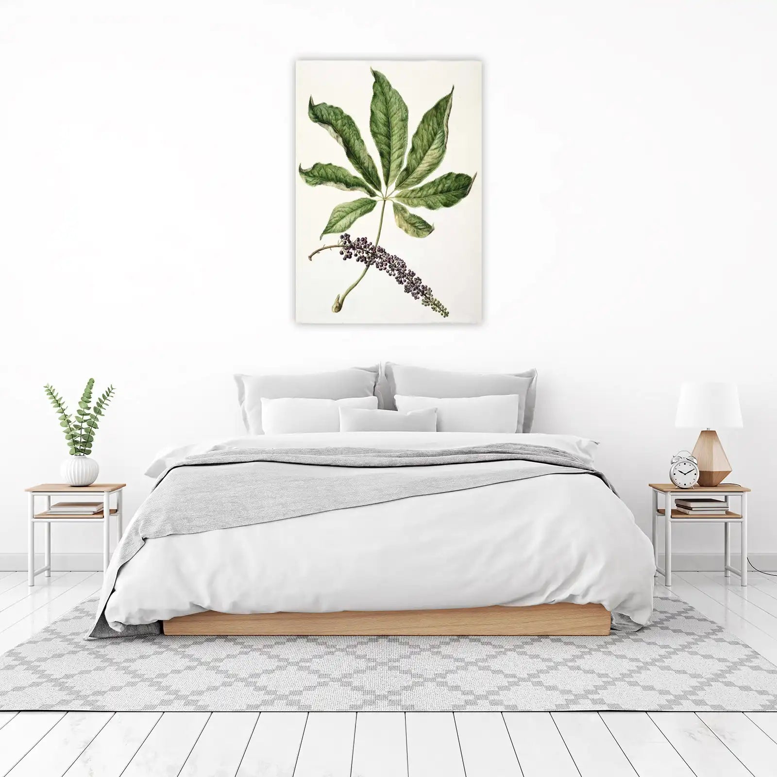 Botanical Leaf & Berry Botanical Wall Art