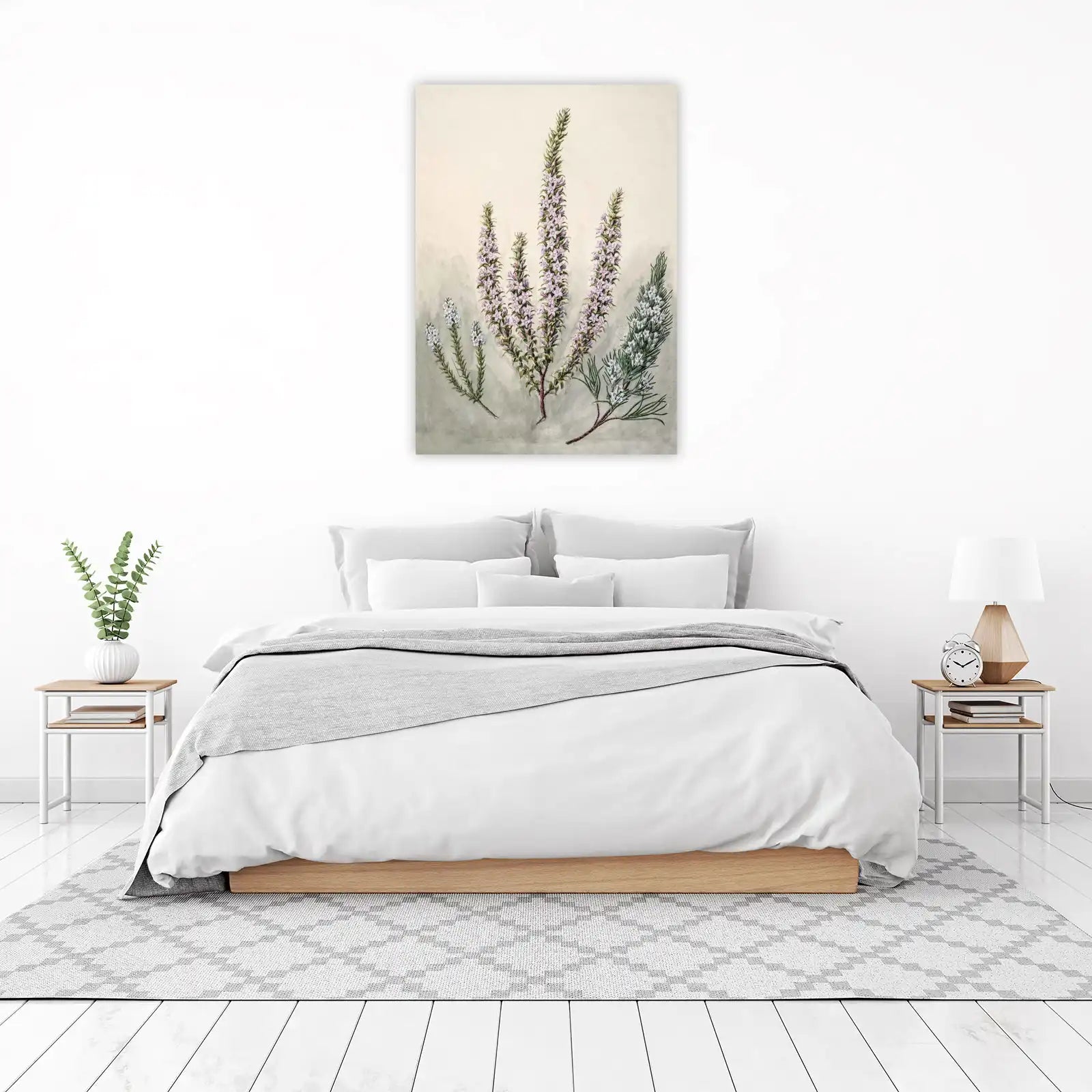 Vintage Botanical Flowers Wall Art