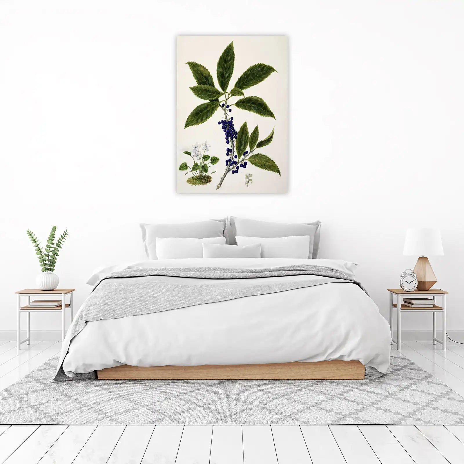 Botanical Berry & Bloom Wall Art