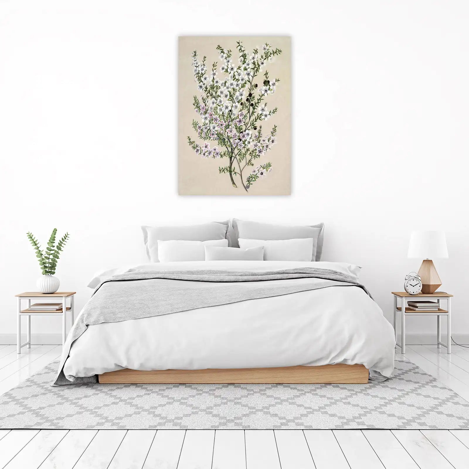 Botanical Blossom Delight Floral Wall Art