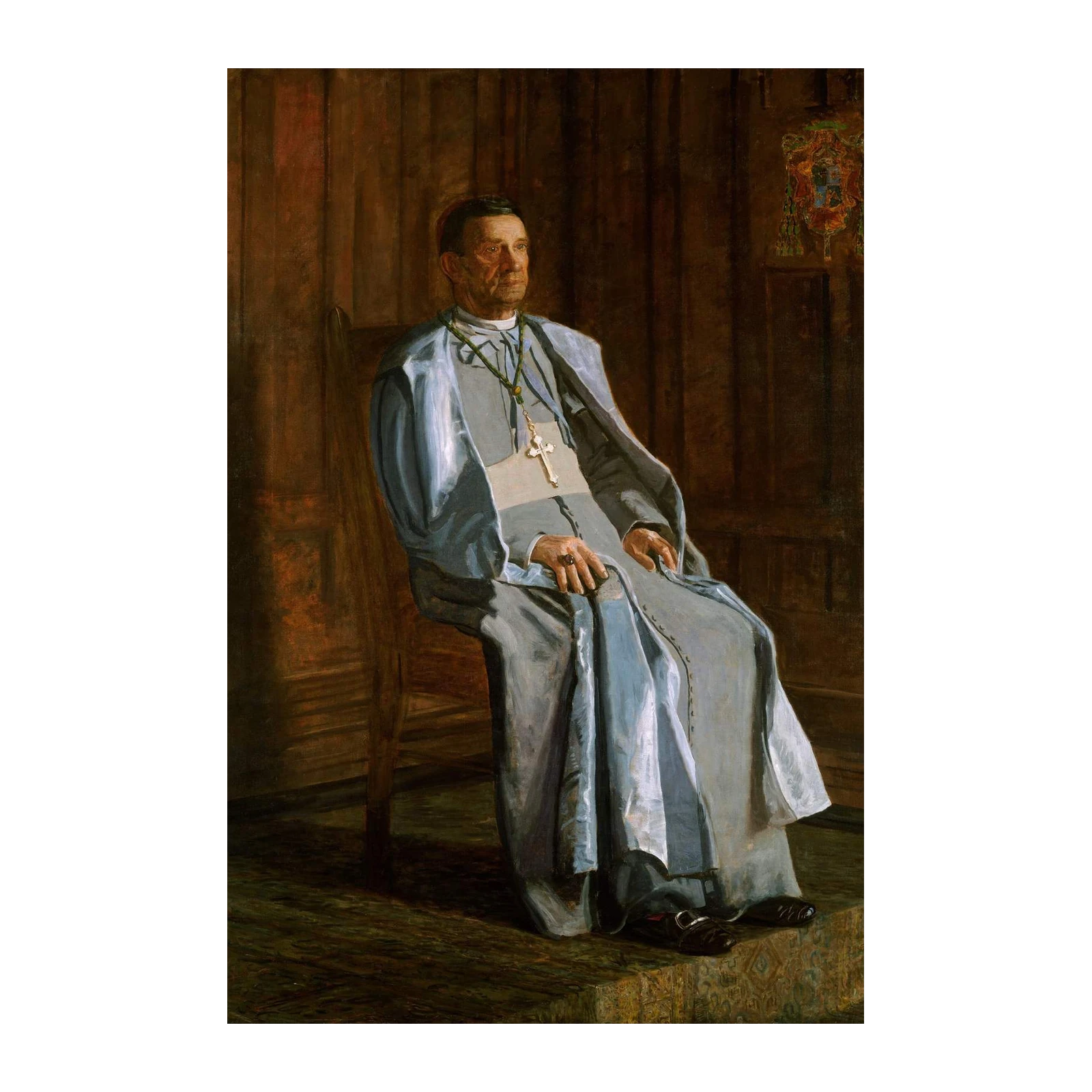 Elegant Archbishop Portrait Wall Art