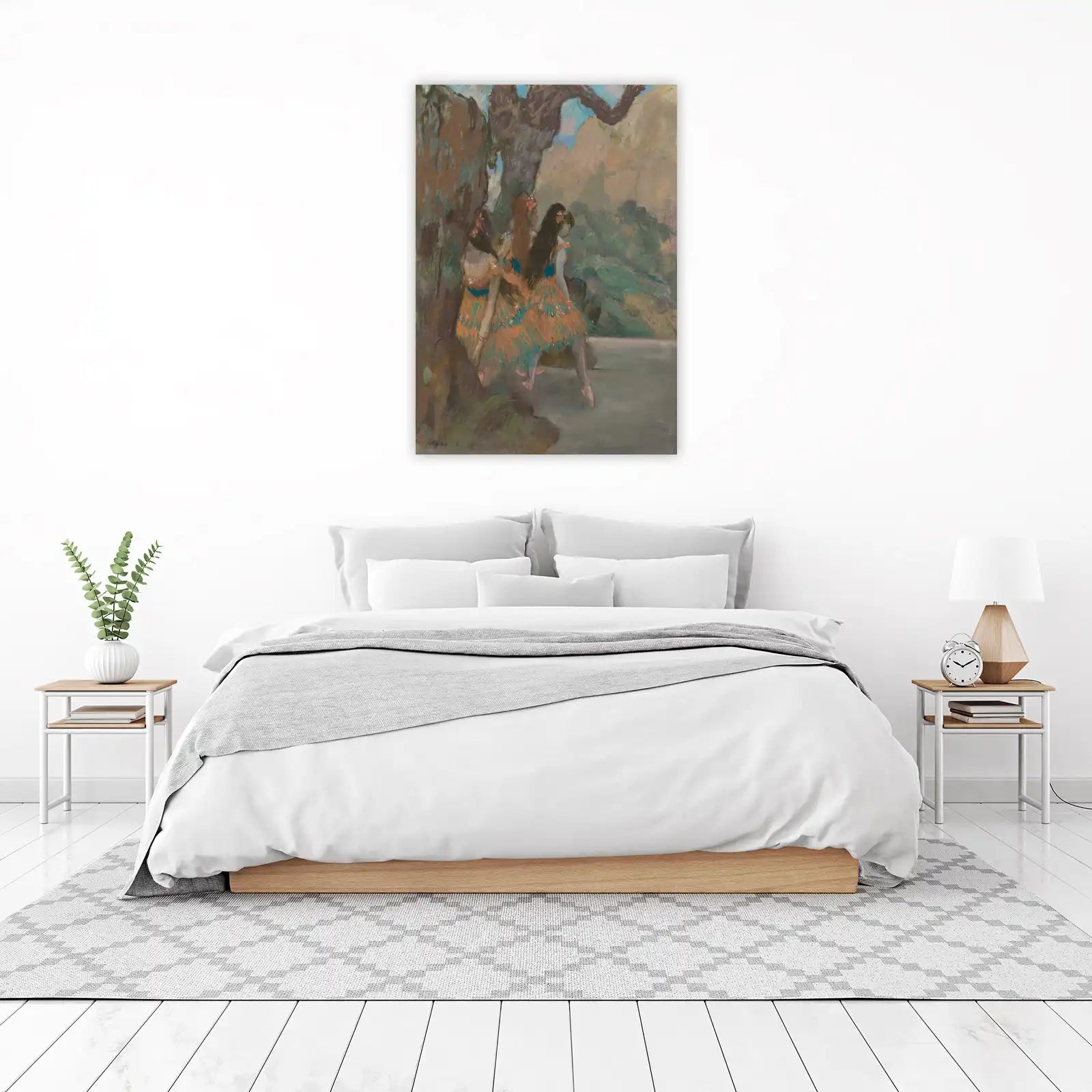 Degas Dancers Pastel Wall Art - Elegant Art